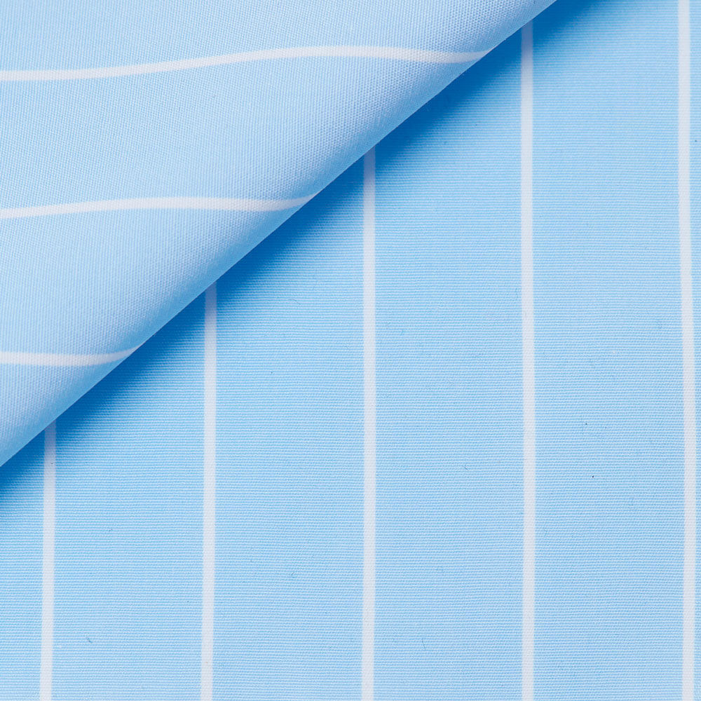Poplin Stripes Blue