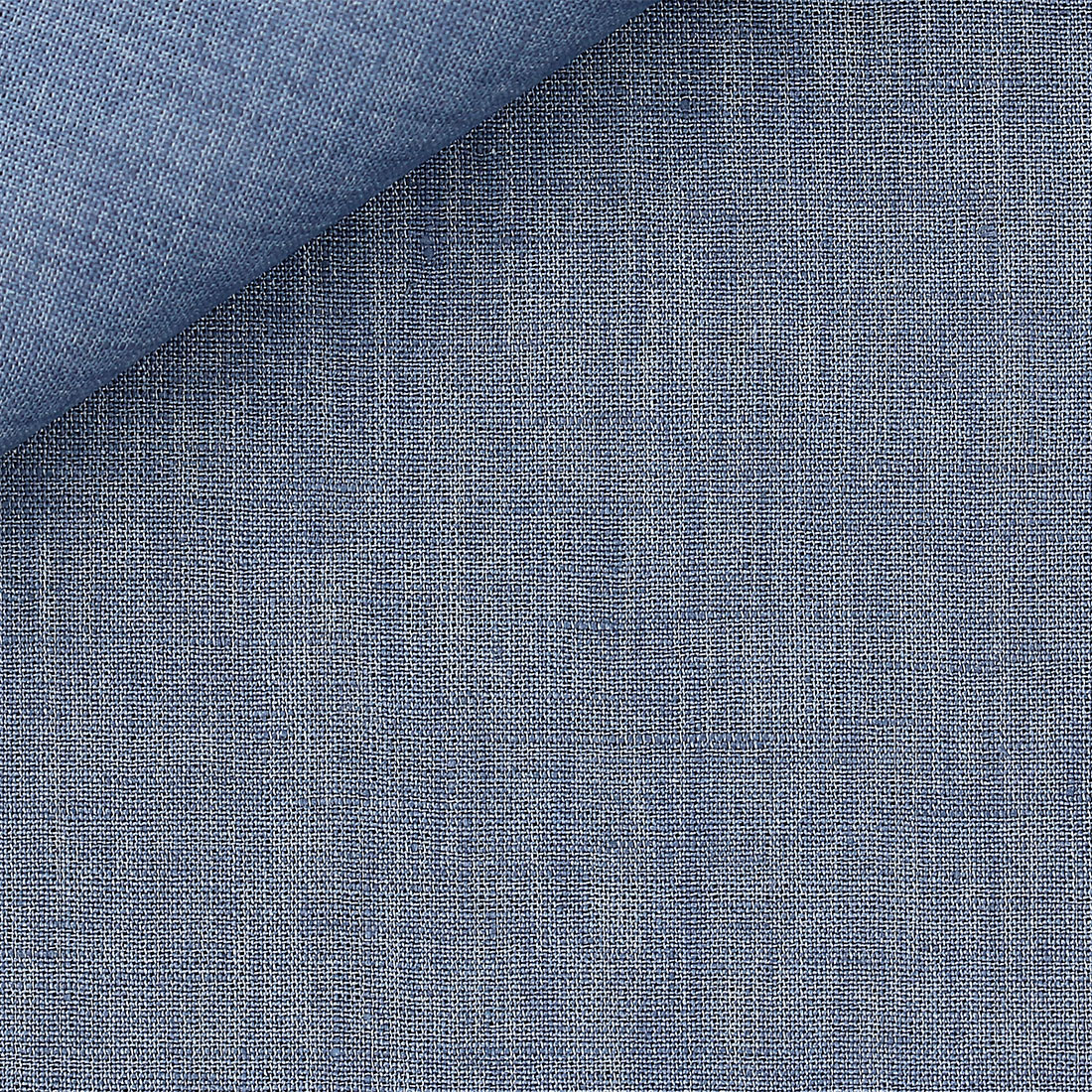 Linen Plain Blue