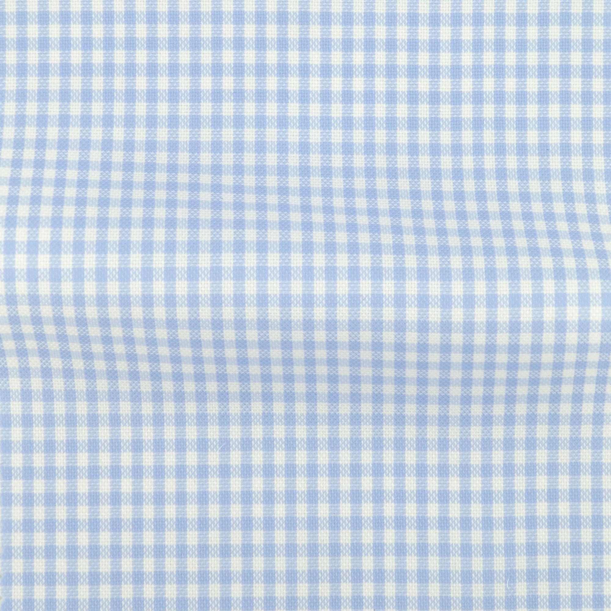 Oxford Check Pattern Blue