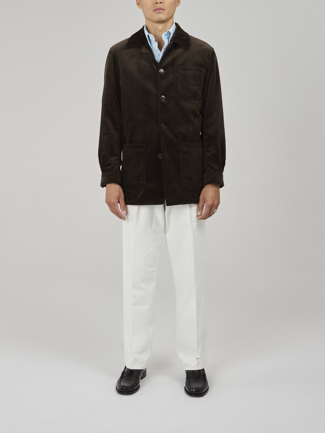 Brown Corduroy Work Jacket