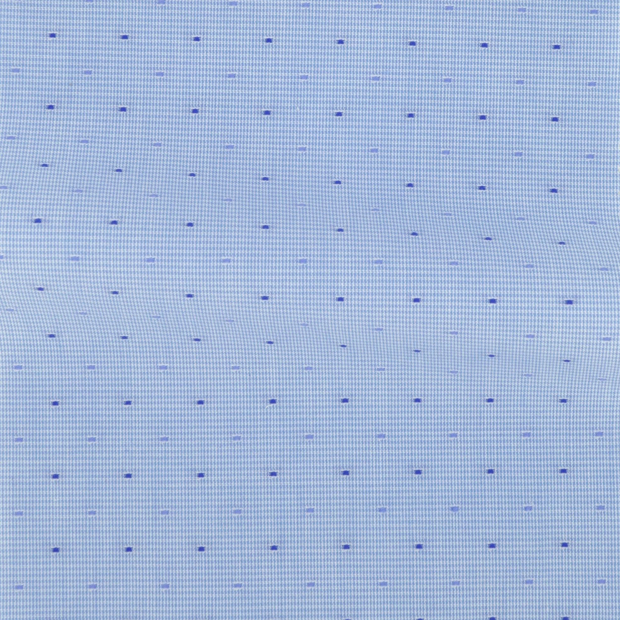 End on End Pattern Blue