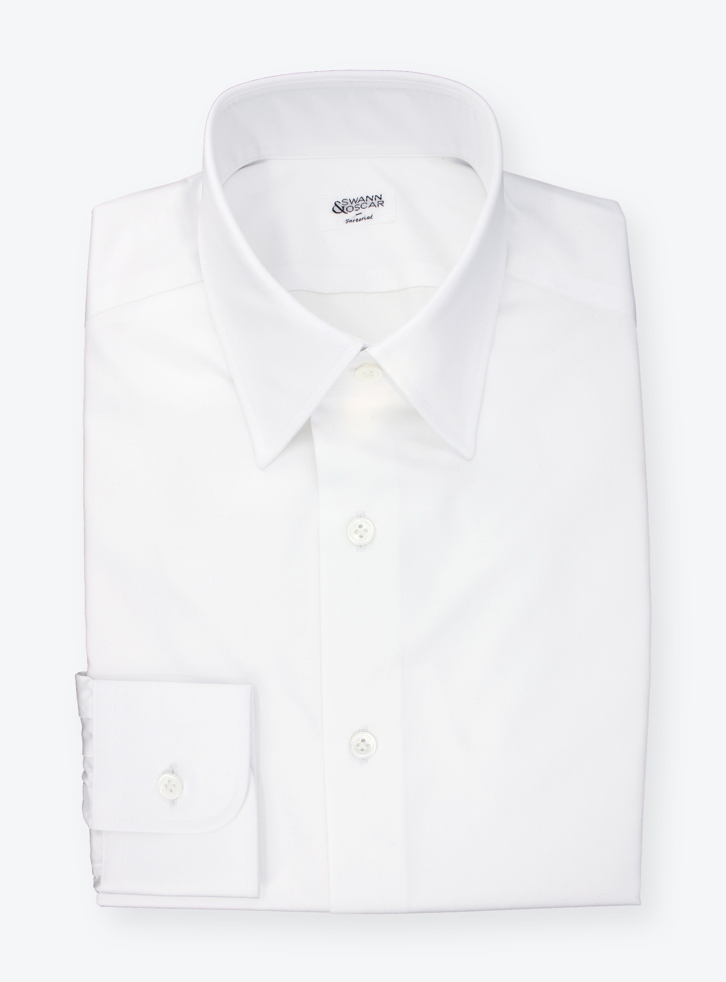 Shirt Twill Plain White
