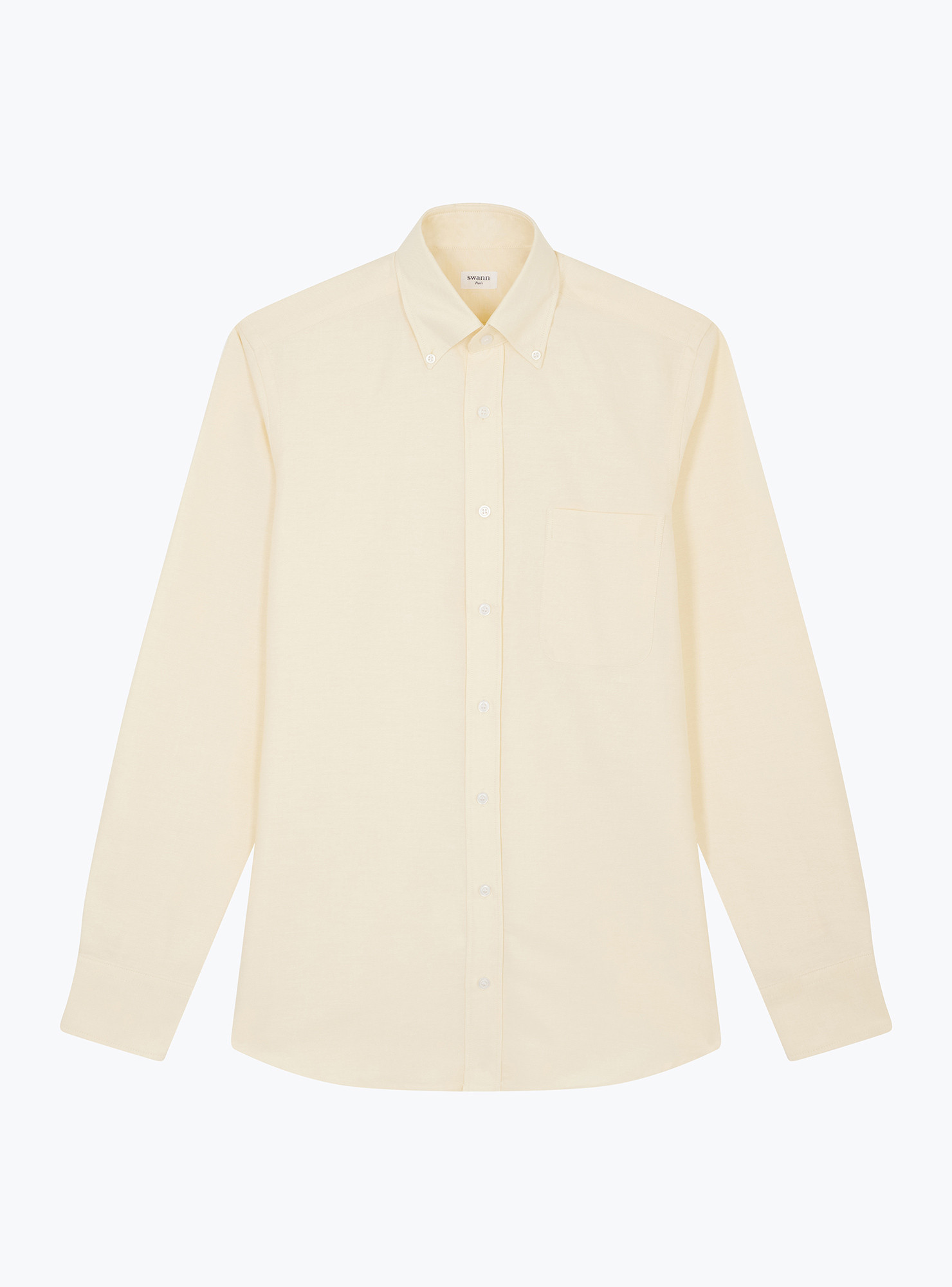 Shirt Oxford Plain Yellow