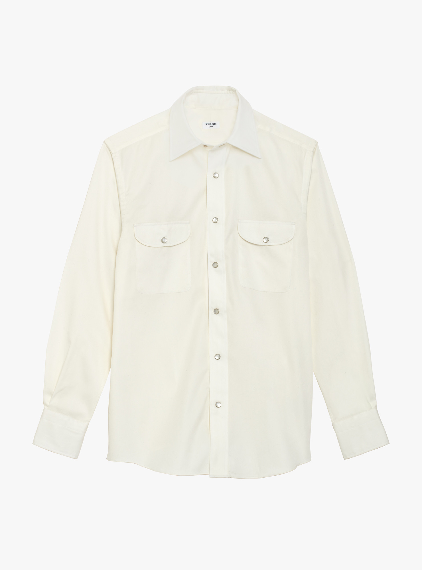 Shirt Denim Plain White