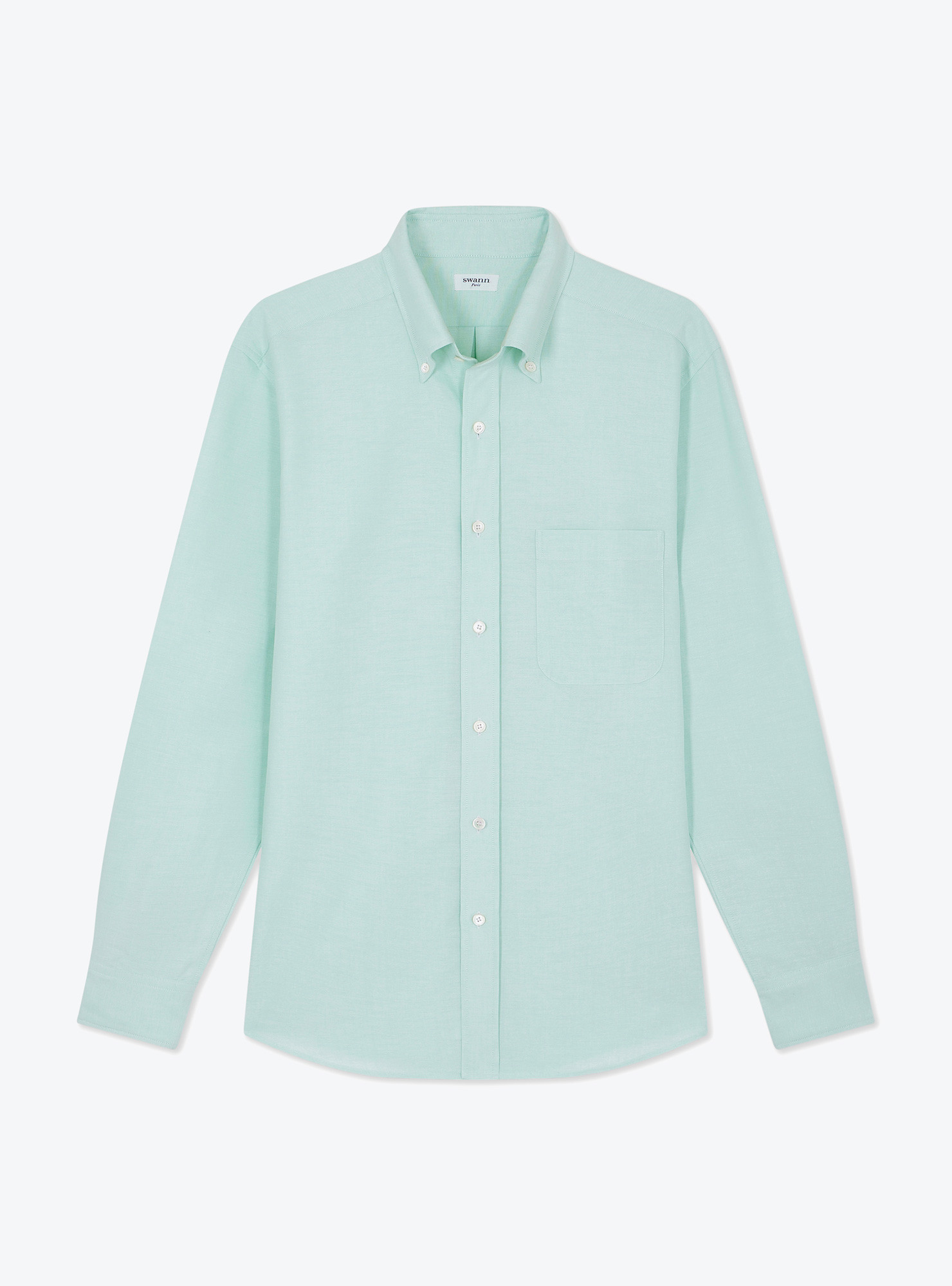 Light green oxford 2025 shirt
