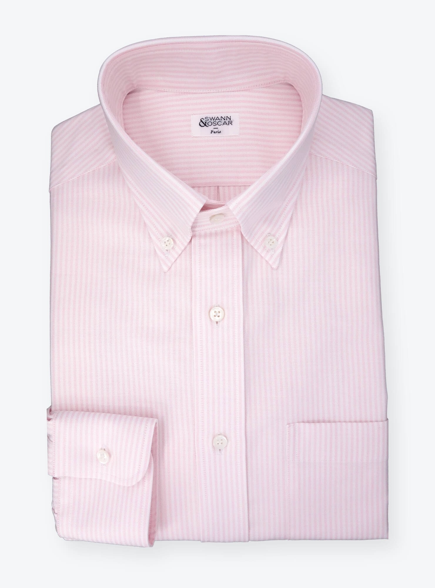 Shirt Oxford Stripes Pink