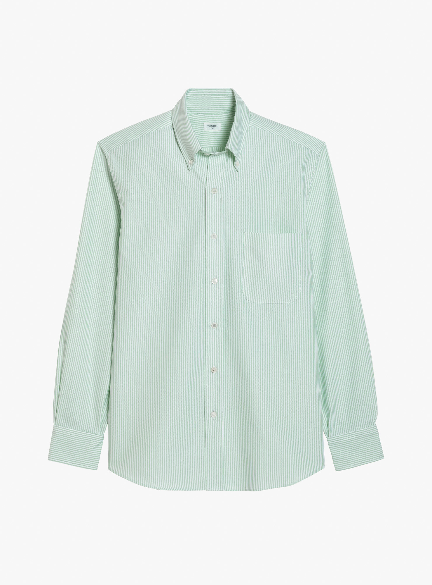 Shirt Oxford Stripes Green