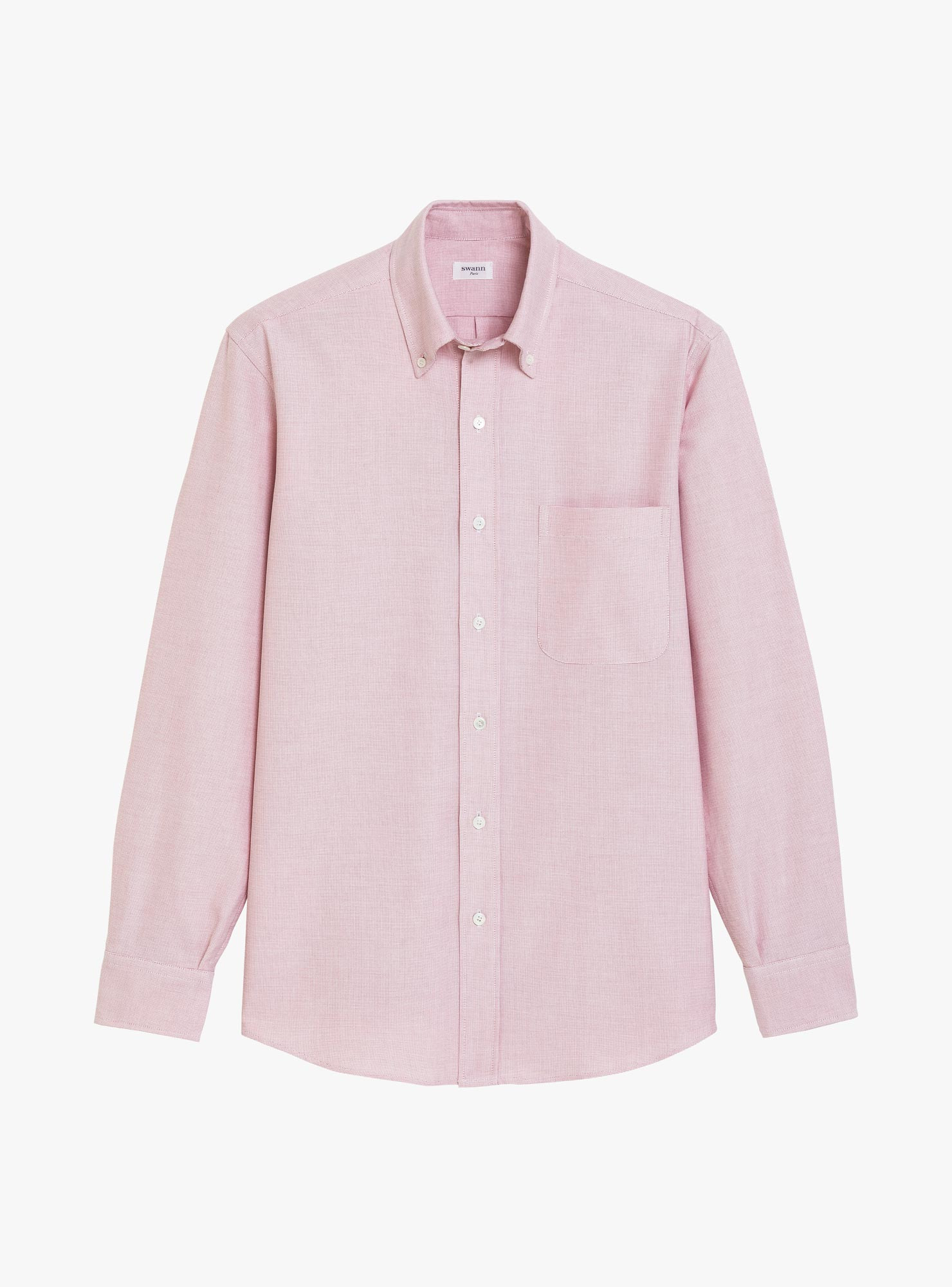 Plain Red Oxford Shirt