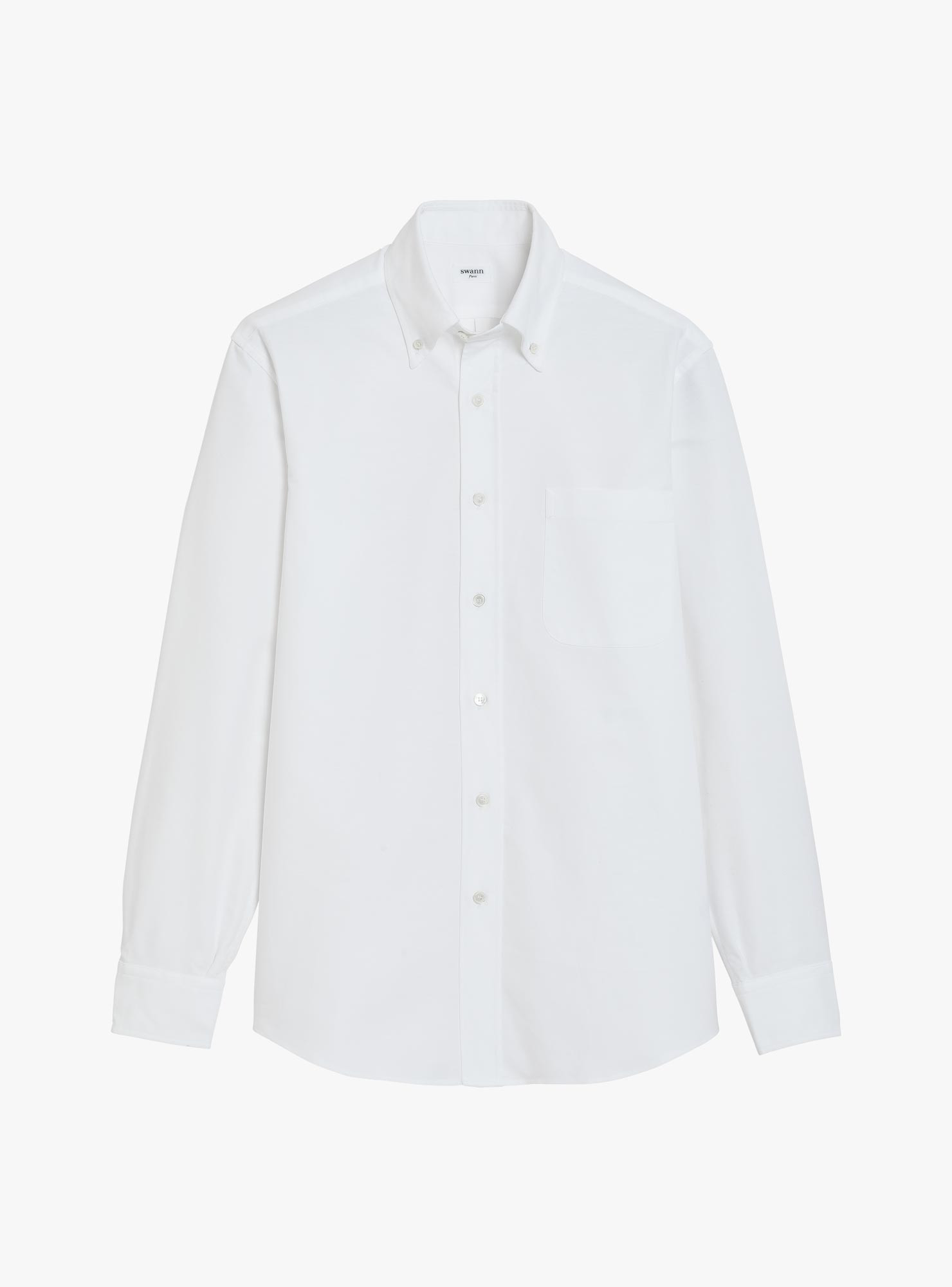 Plain White Oxford Shirt