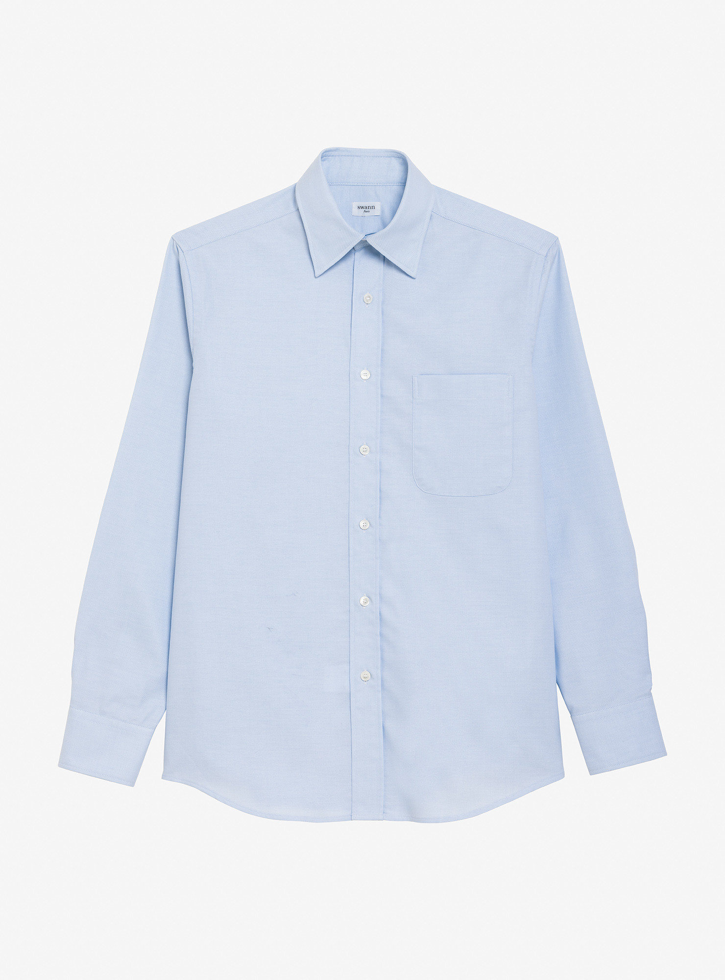 Shirt Oxford Plain Blue