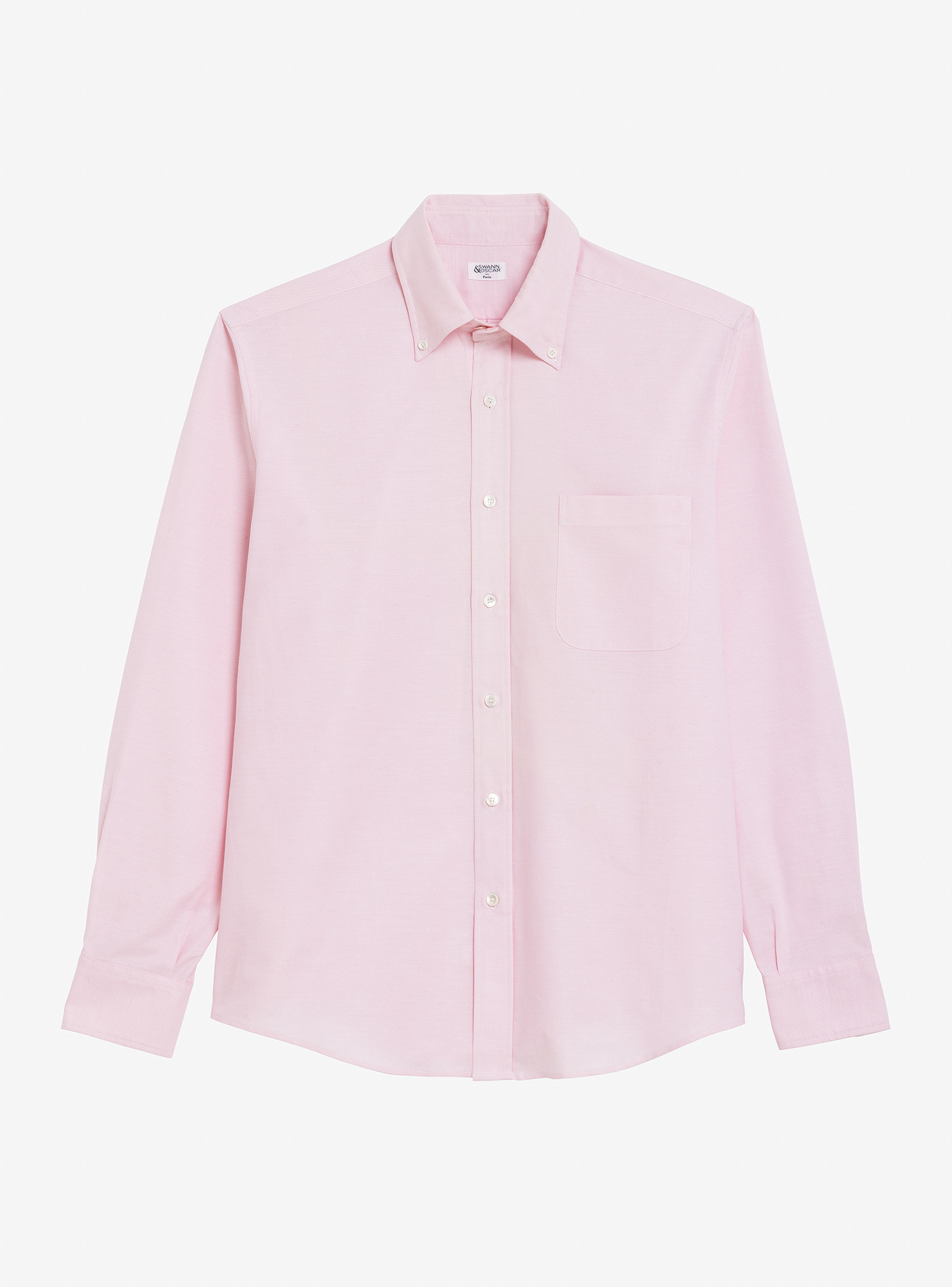 Shirt Oxford Plain Pink