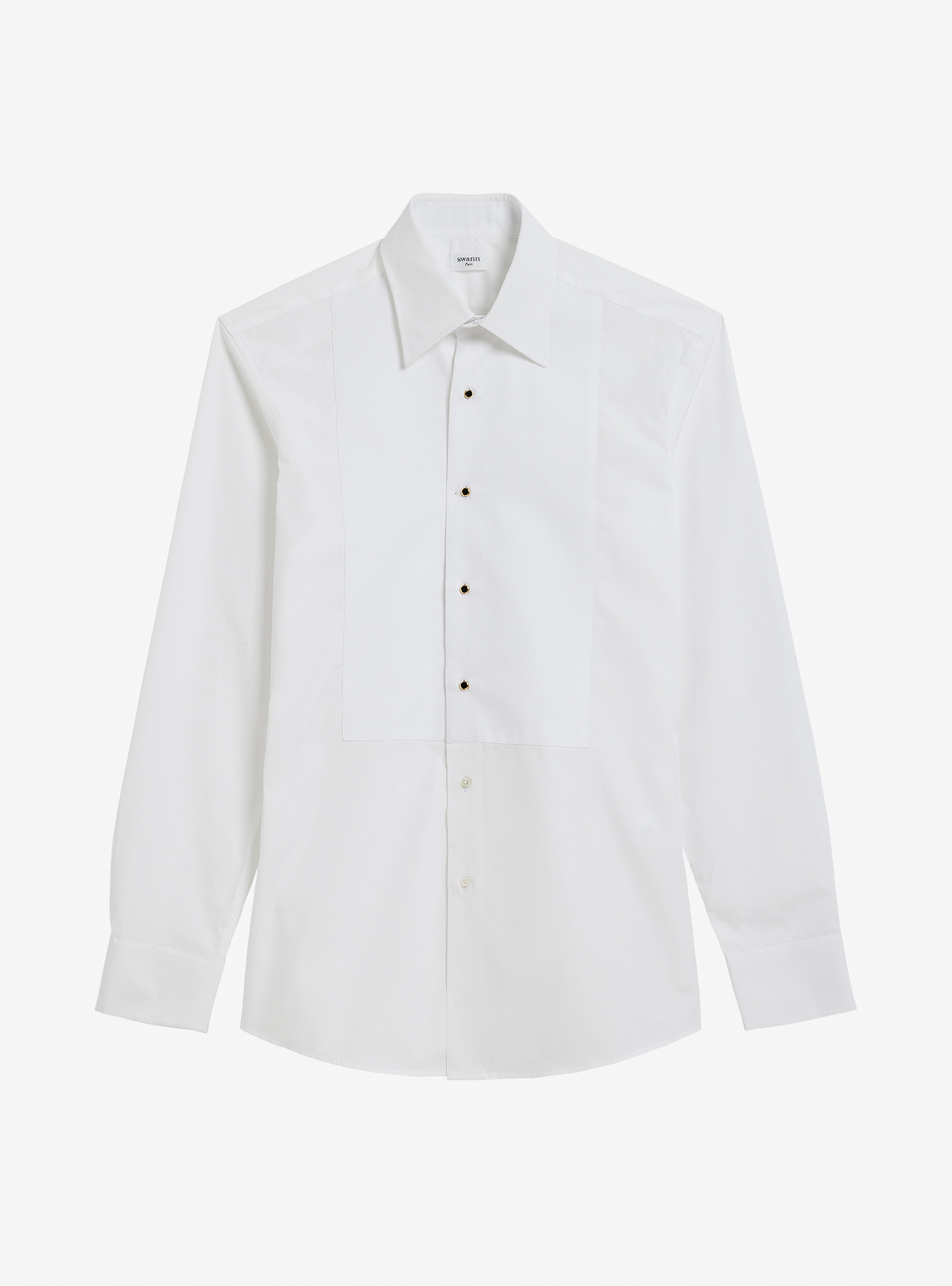 Shirt Poplin Plain White