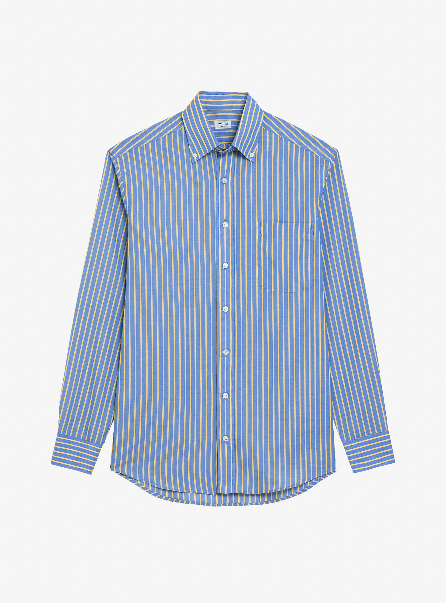 Shirt Zephir Stripes Yellow Blue