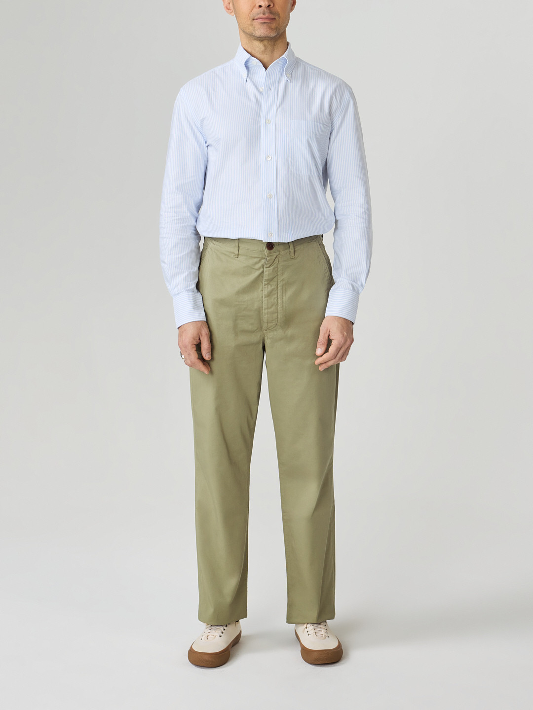Chino Classic Olive Canvas Summer