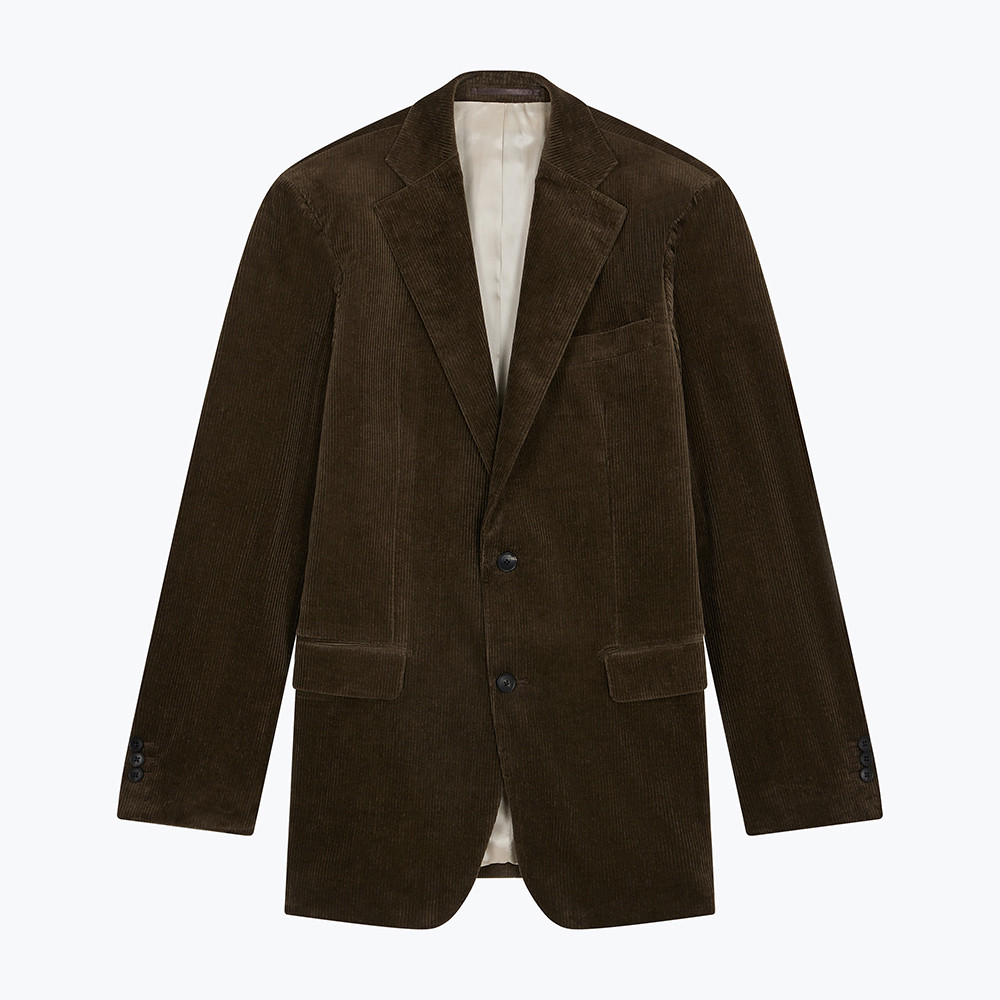 Khaki Corduroy Suit CO5680AH22 | Swann