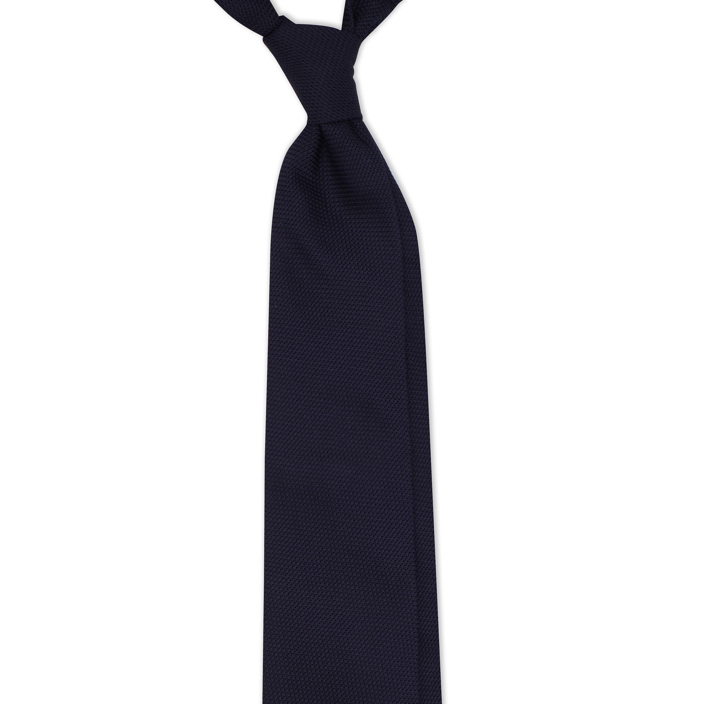 Grenadine « Garza Fina » Silk Tie Blue