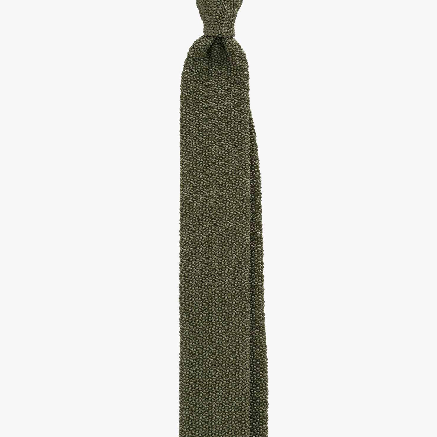 Khaki Jersey Tie