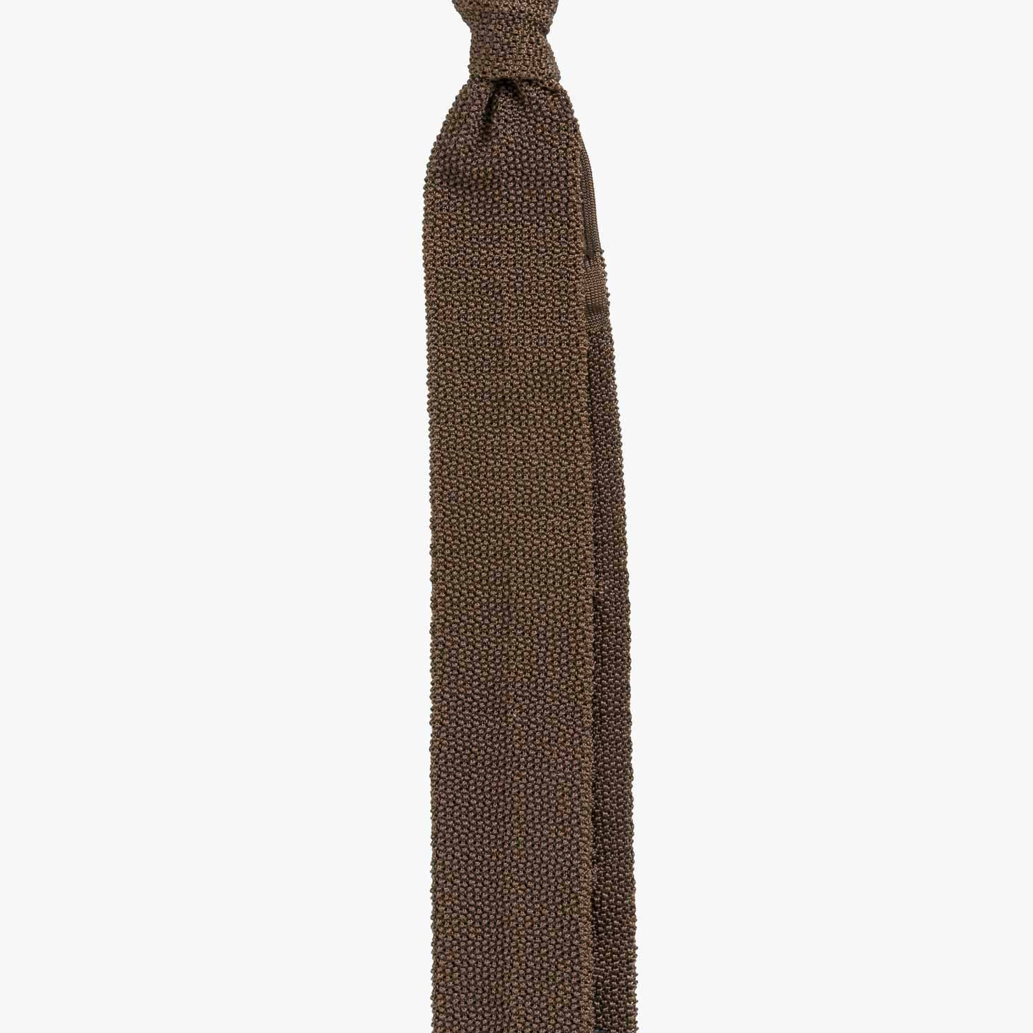Brown Jersey Tie