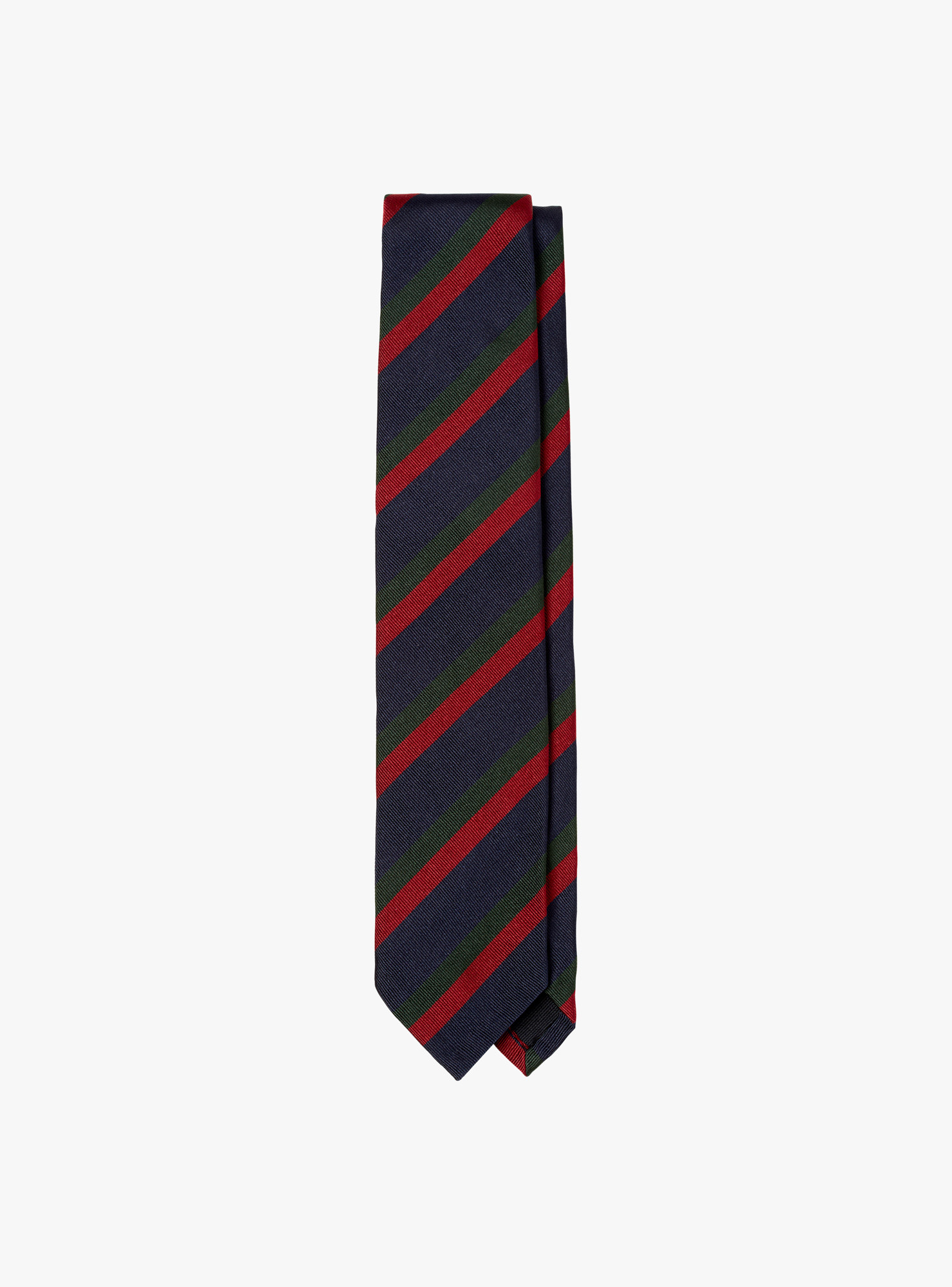 Purple and Navy Regimental Tie