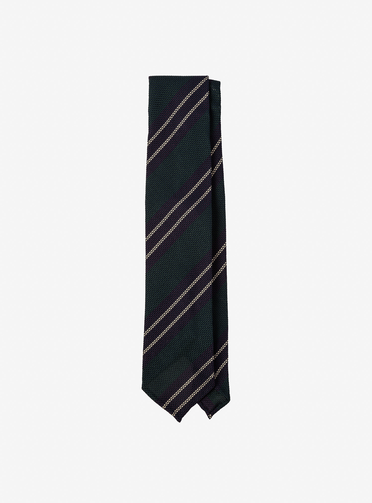 Purple and Navy Regimental Tie