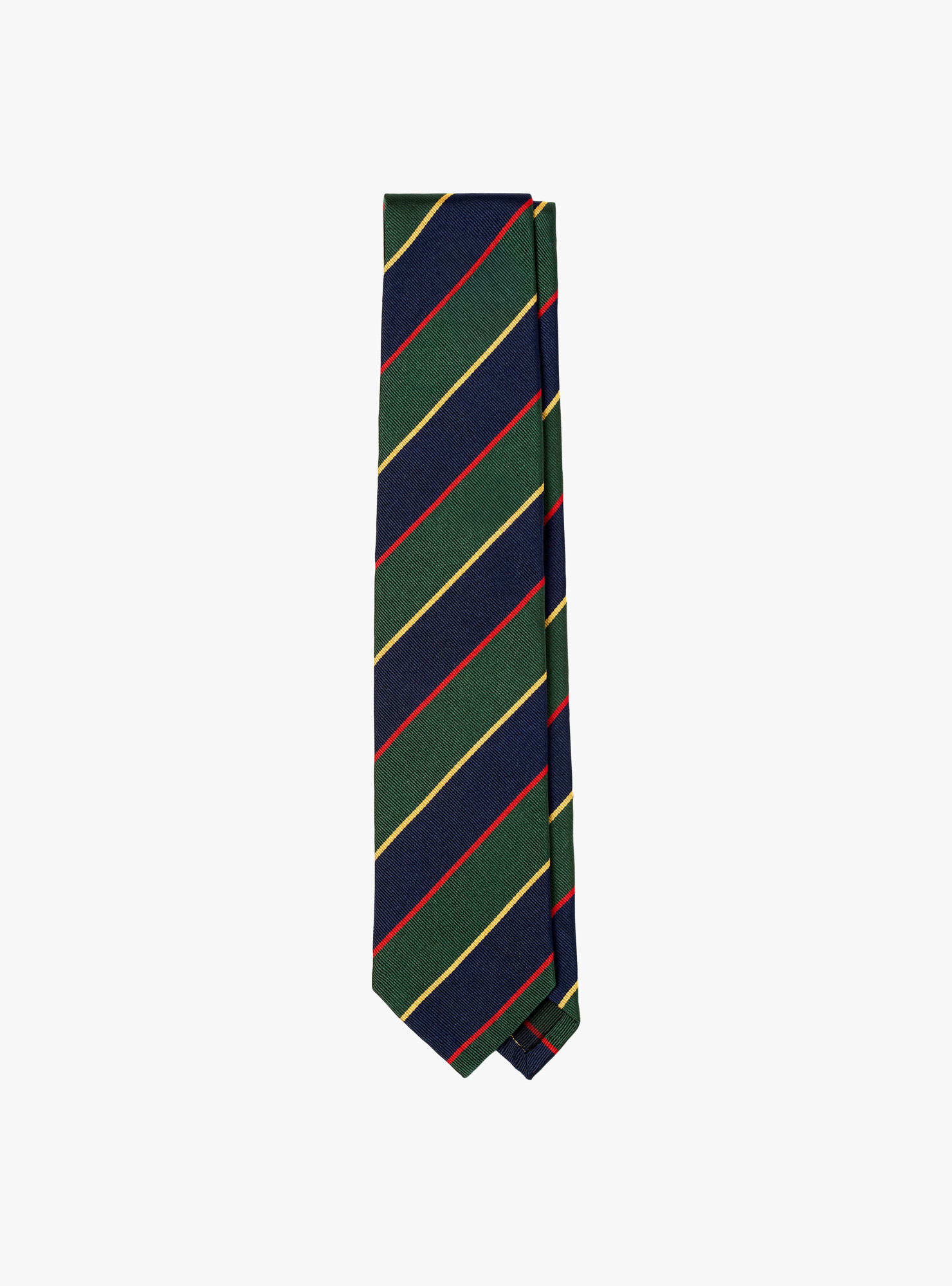 Purple and Navy Regimental Tie