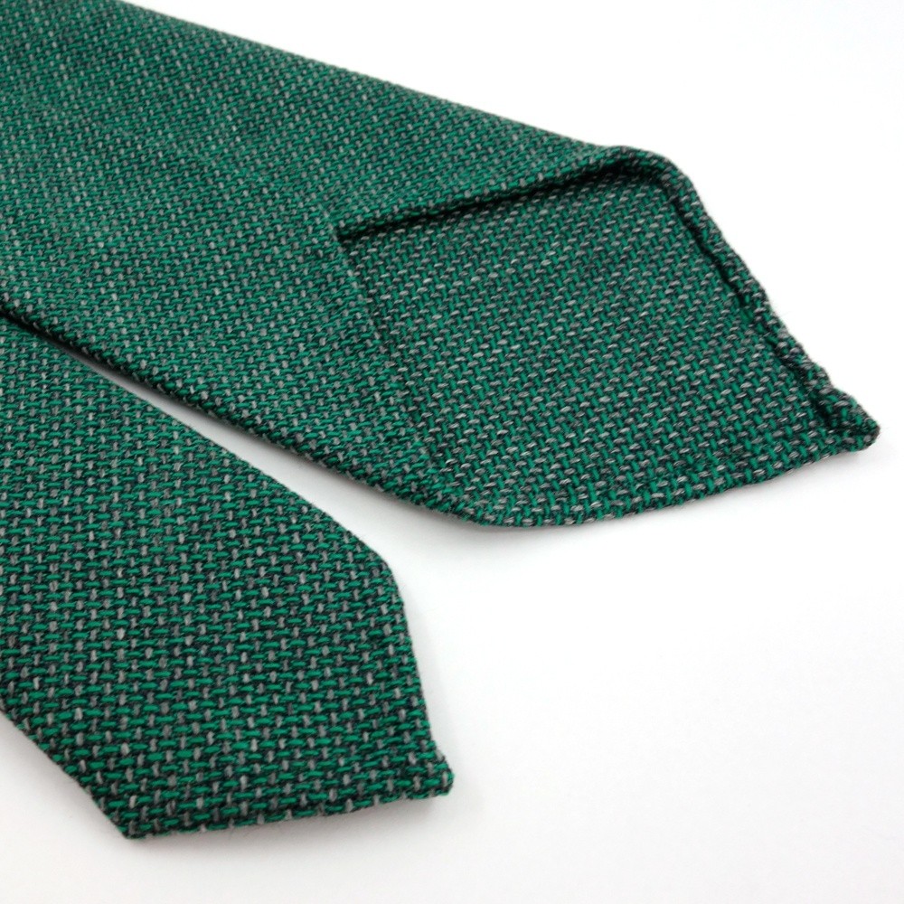 Light Green Wool Tie