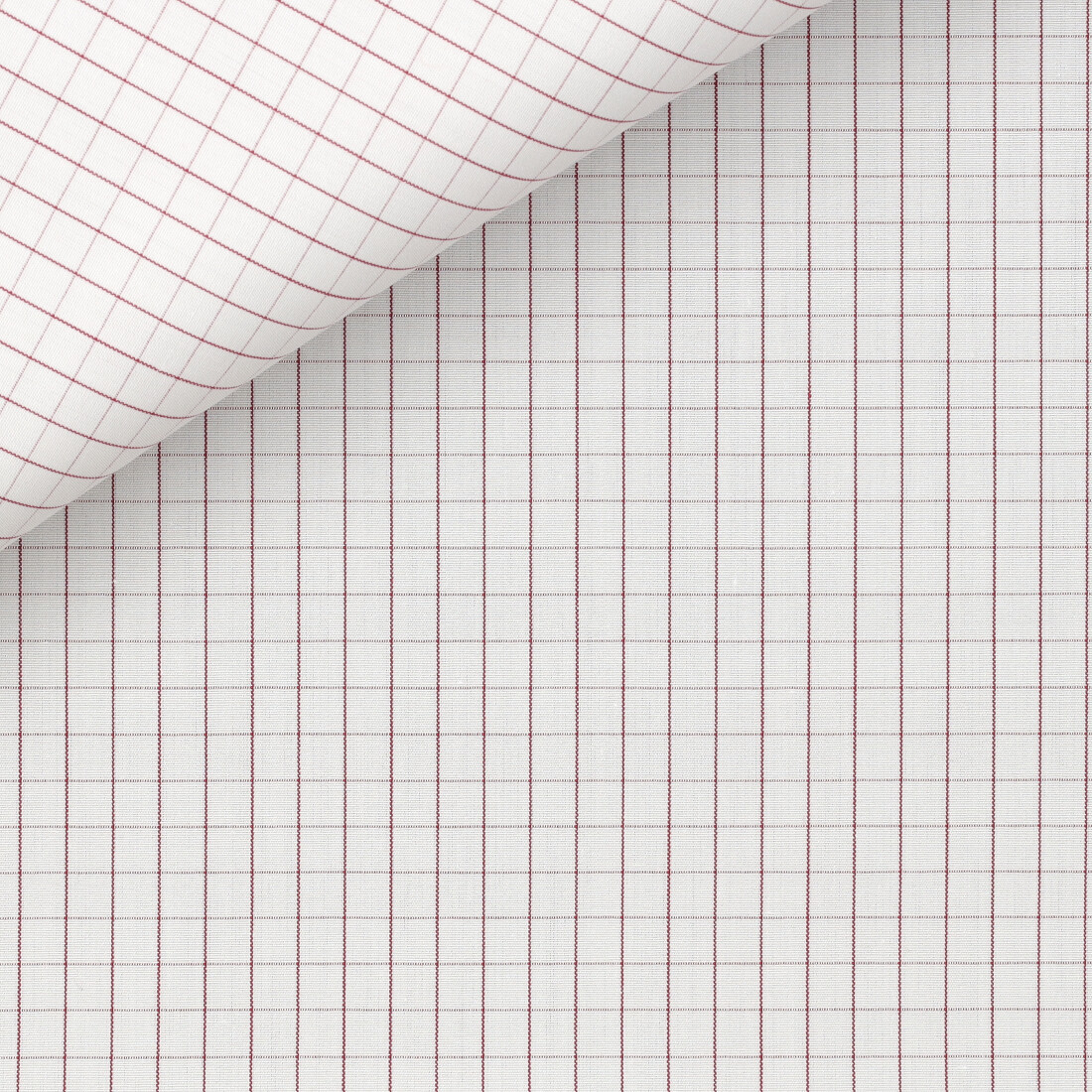Poplin Check Pattern Red