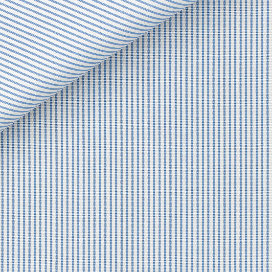 Poplin Stripes Blue