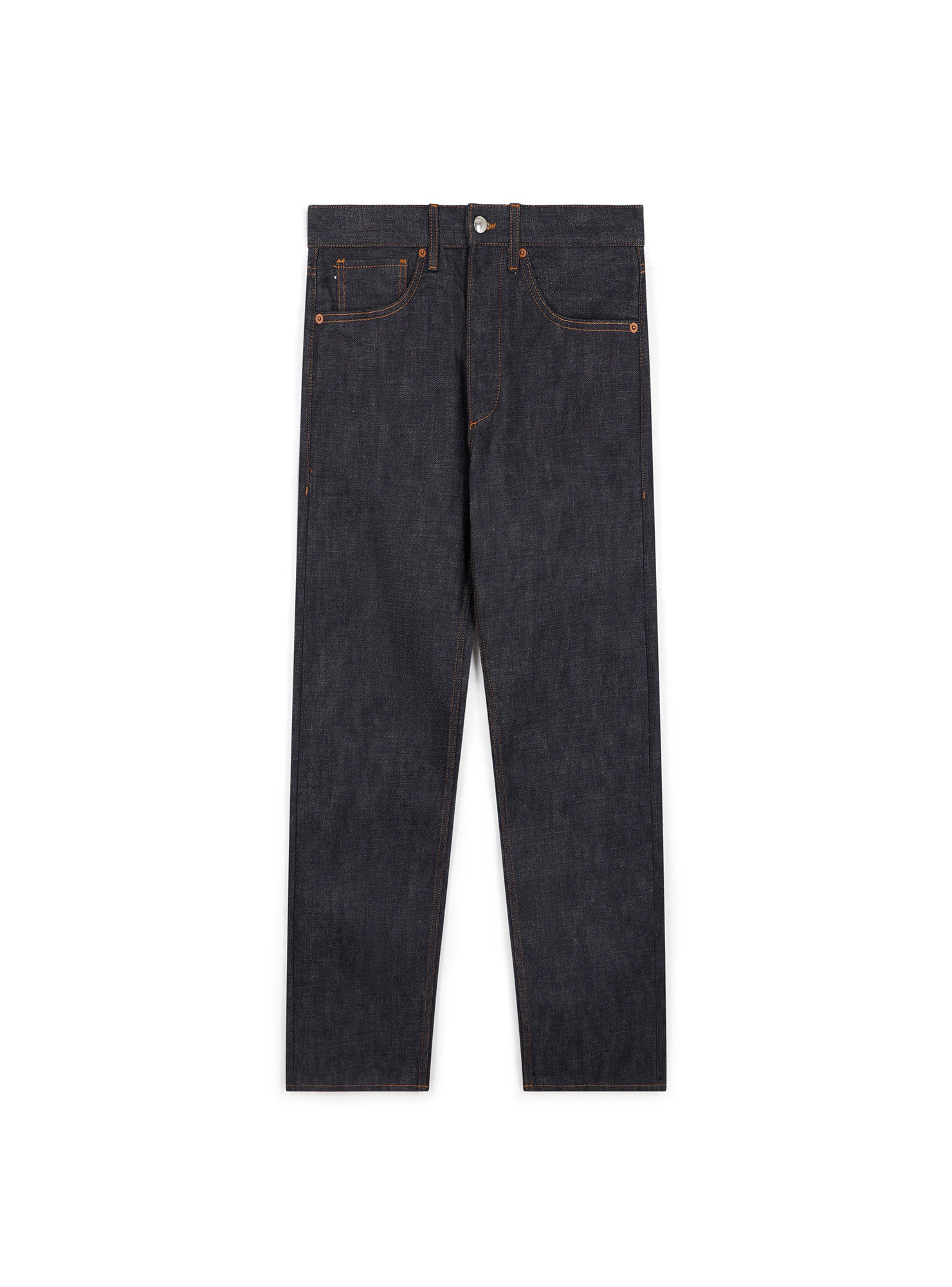 【BAON】Kyukaton Summer Raw Denim Wide Pants Jun WideLeg Denim/Brocade Patch Pants