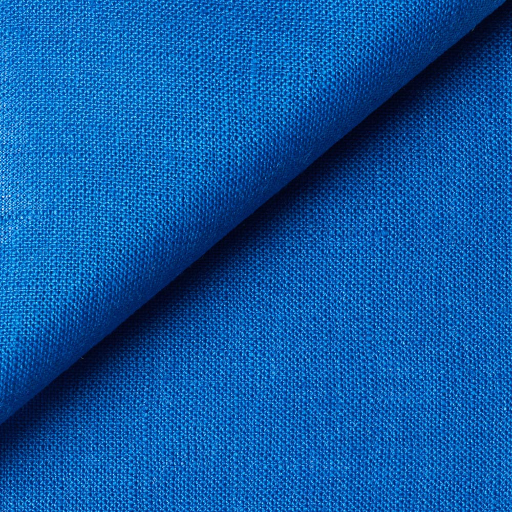 Plain Blue Linen