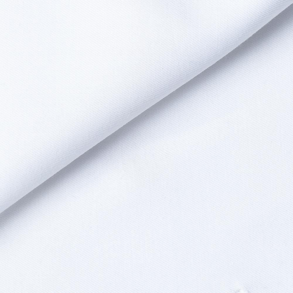 Twill Plain White