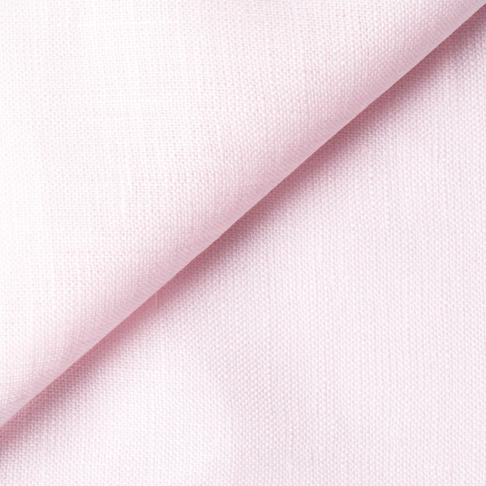 Plain Pink Linen