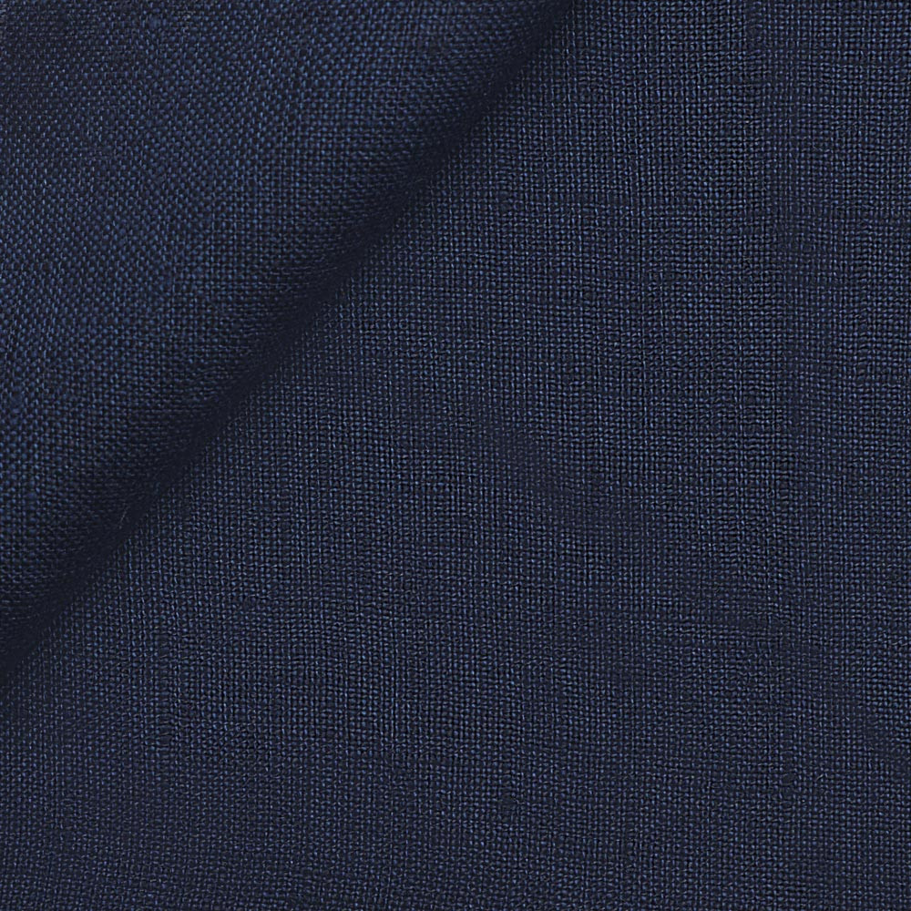 Plain Blue Linen