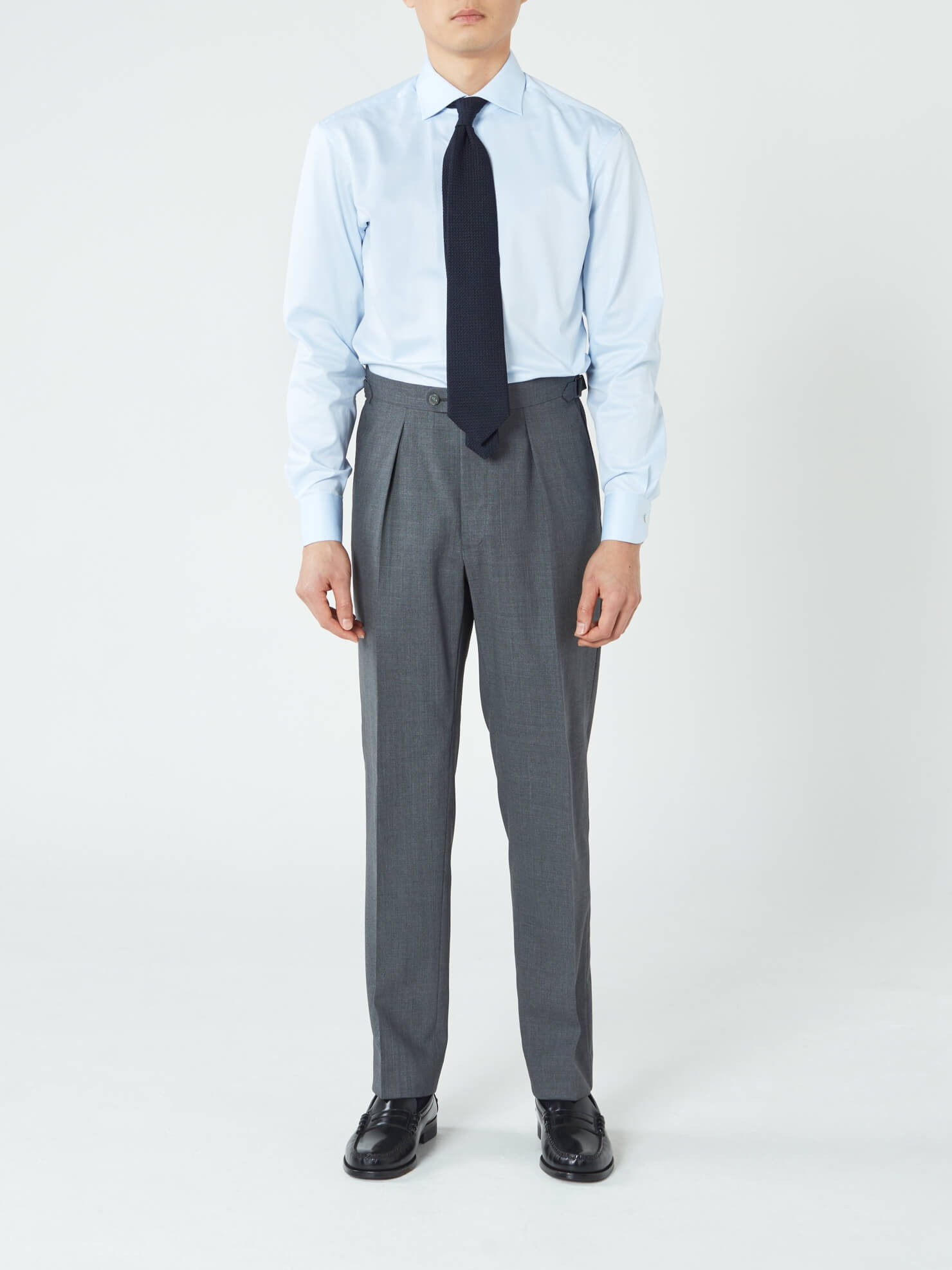 Classic grey trousers