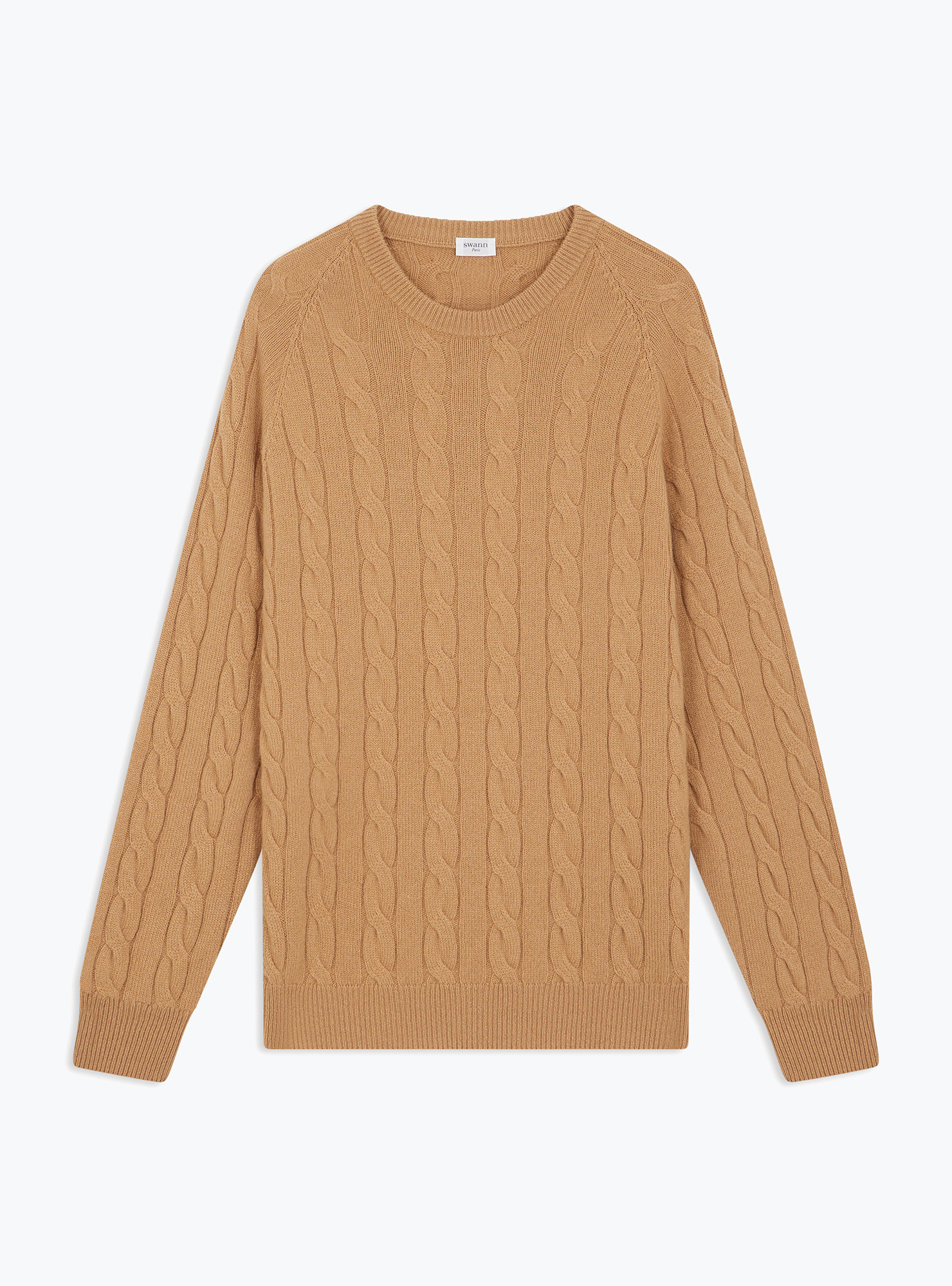 Camel Round Neck Pullover