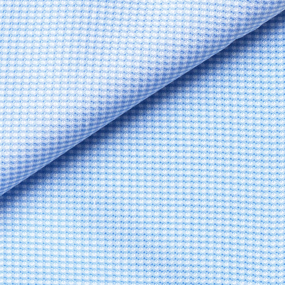 Jersey Check Pattern Blue White