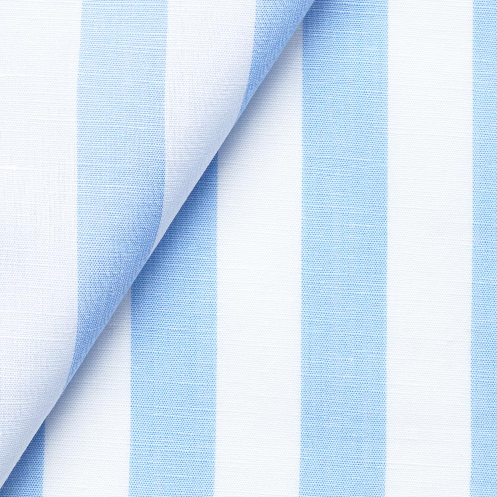 Blue Stripes Linen