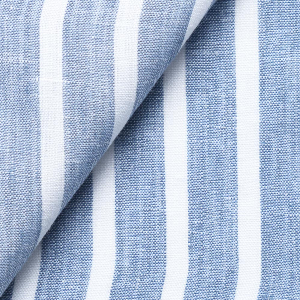 Linen Stripes Blue