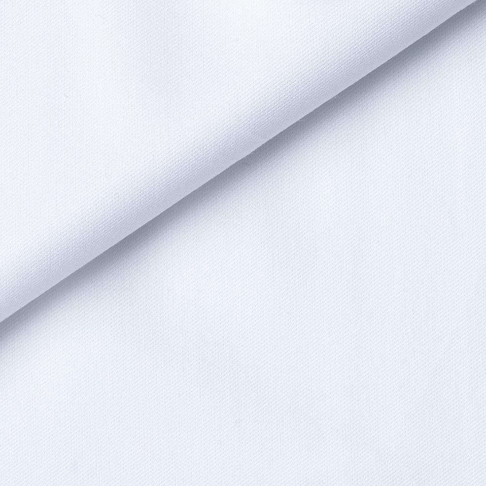 Twill Plain White