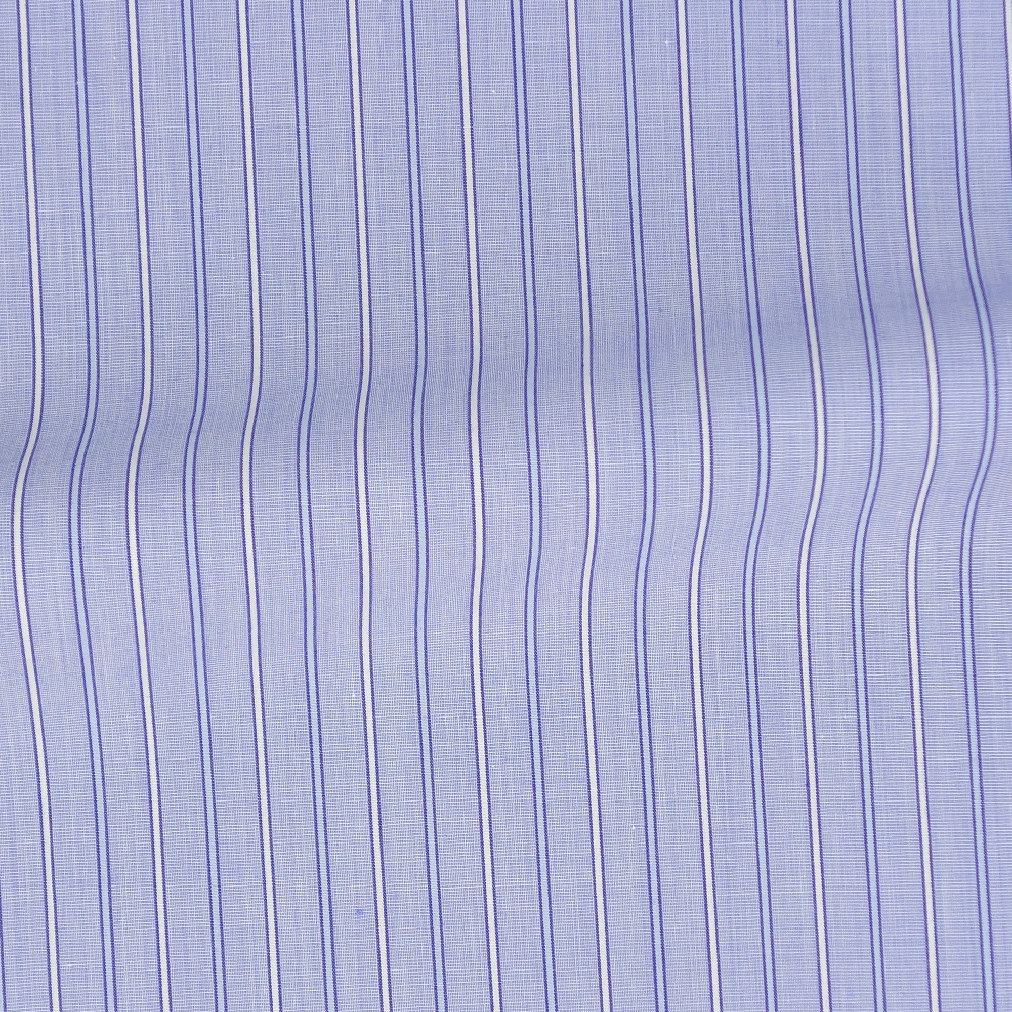 Poplin Stripes Blue