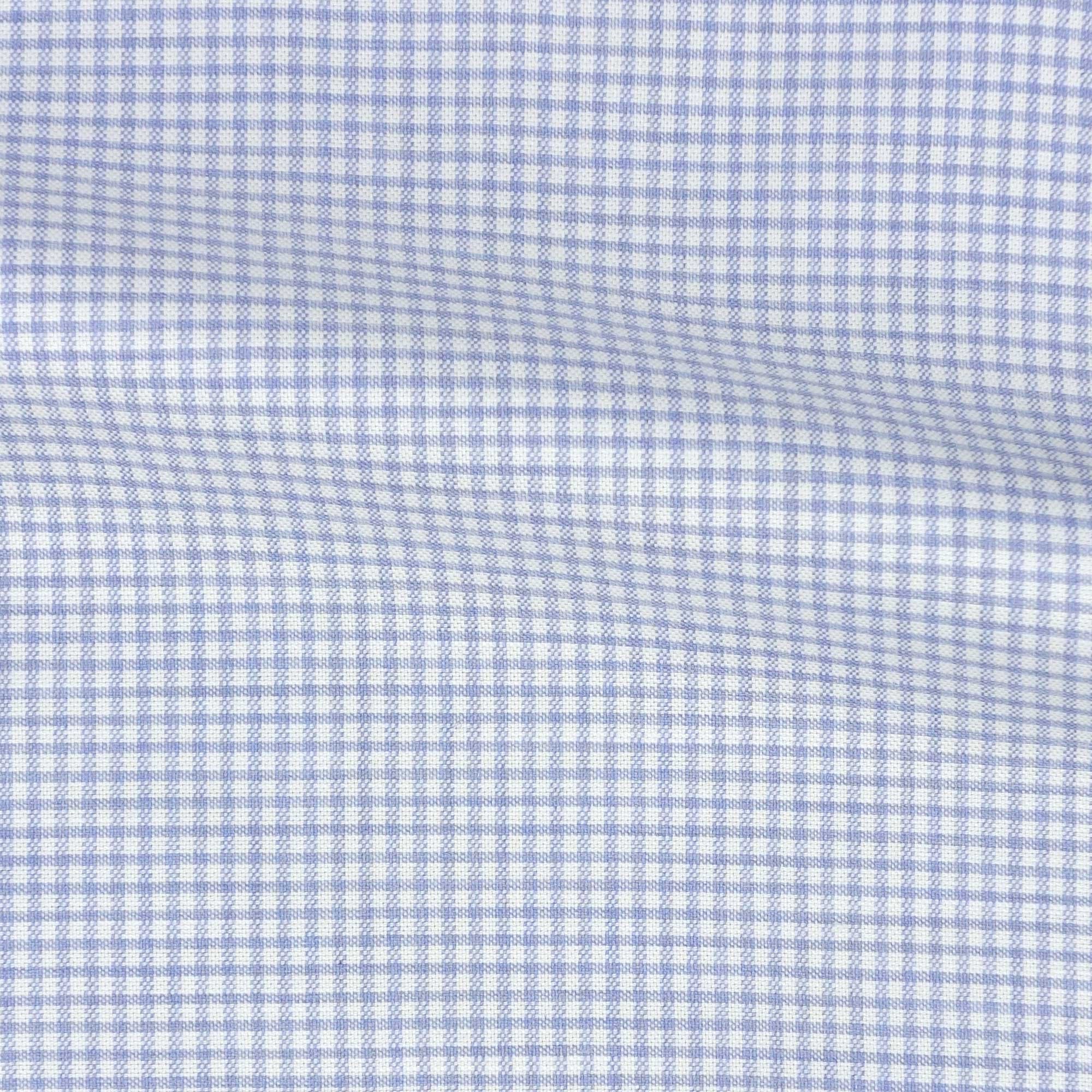 Oxford Check Pattern Blue