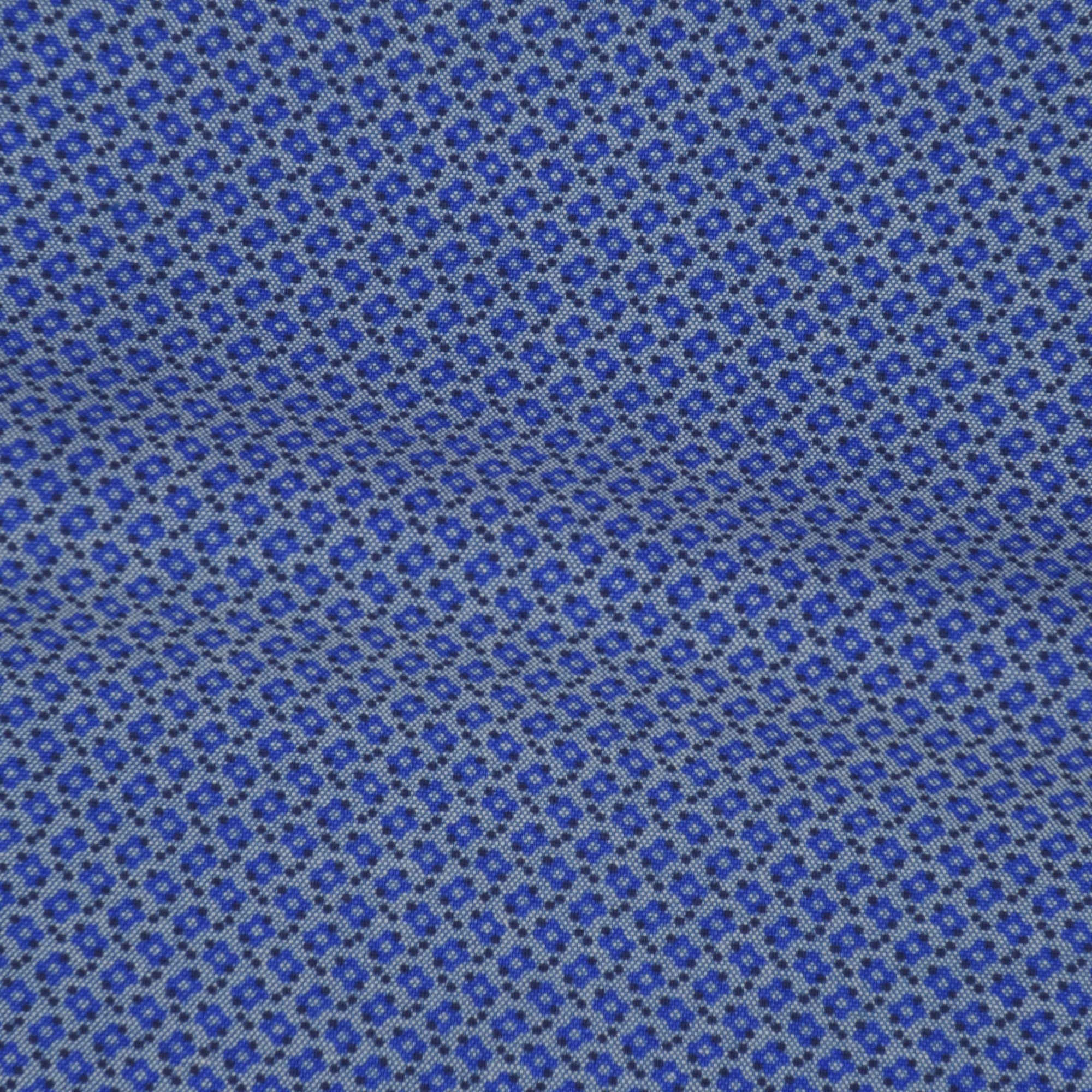 Oxford Check Pattern Blue