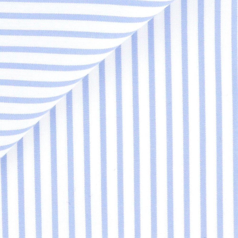 Poplin Stripes Blue