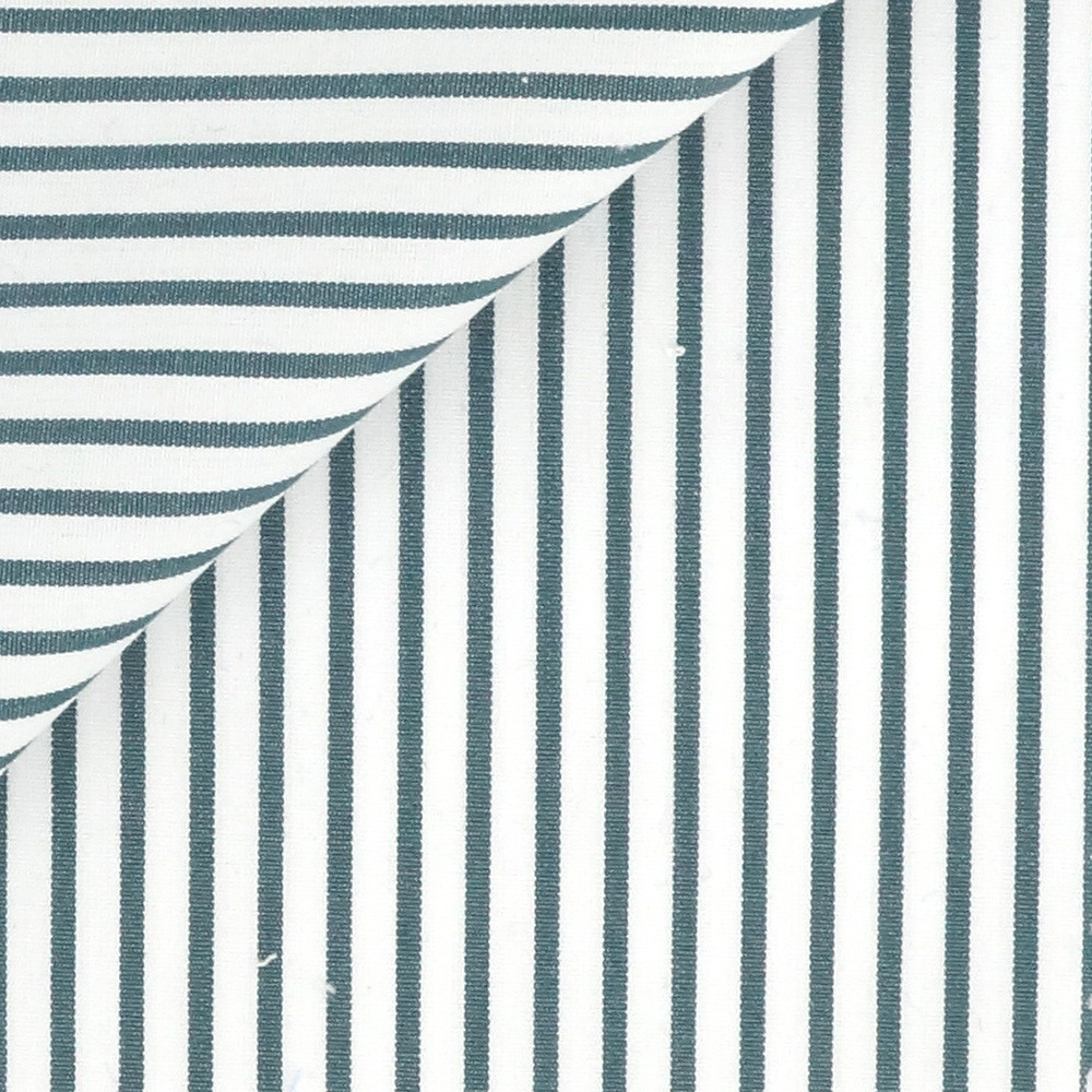 Poplin Stripes Green