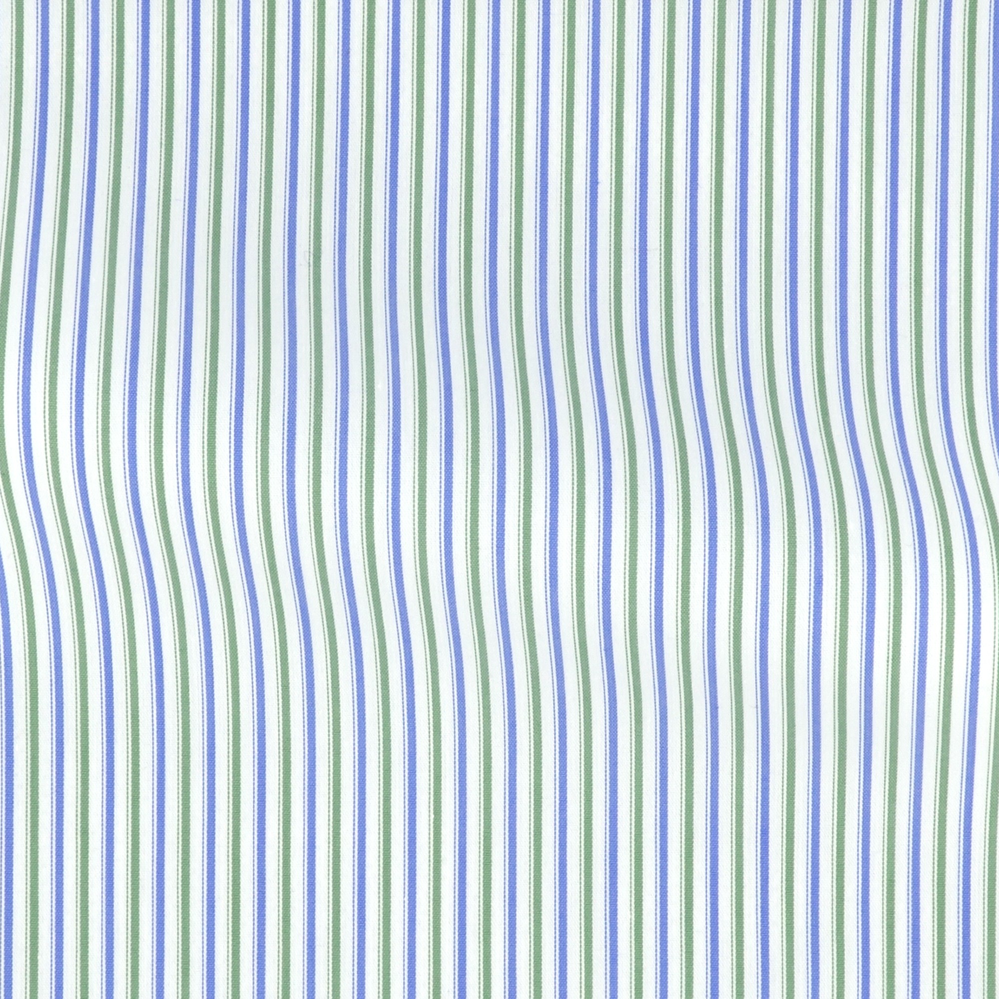 Poplin Stripes Blue Green