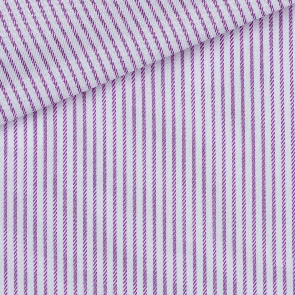 Twill Stripes Pink