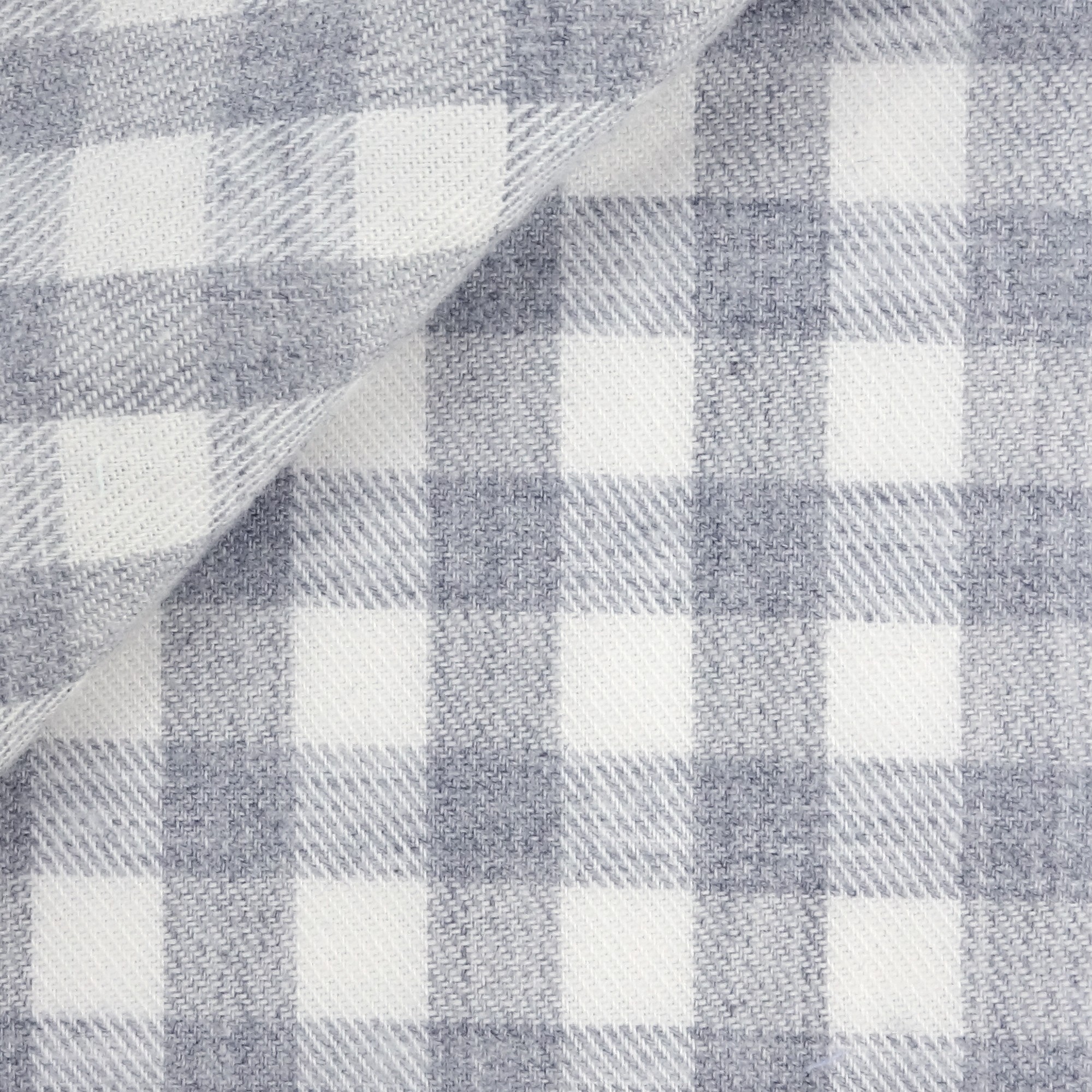 Twill Check Pattern Grey