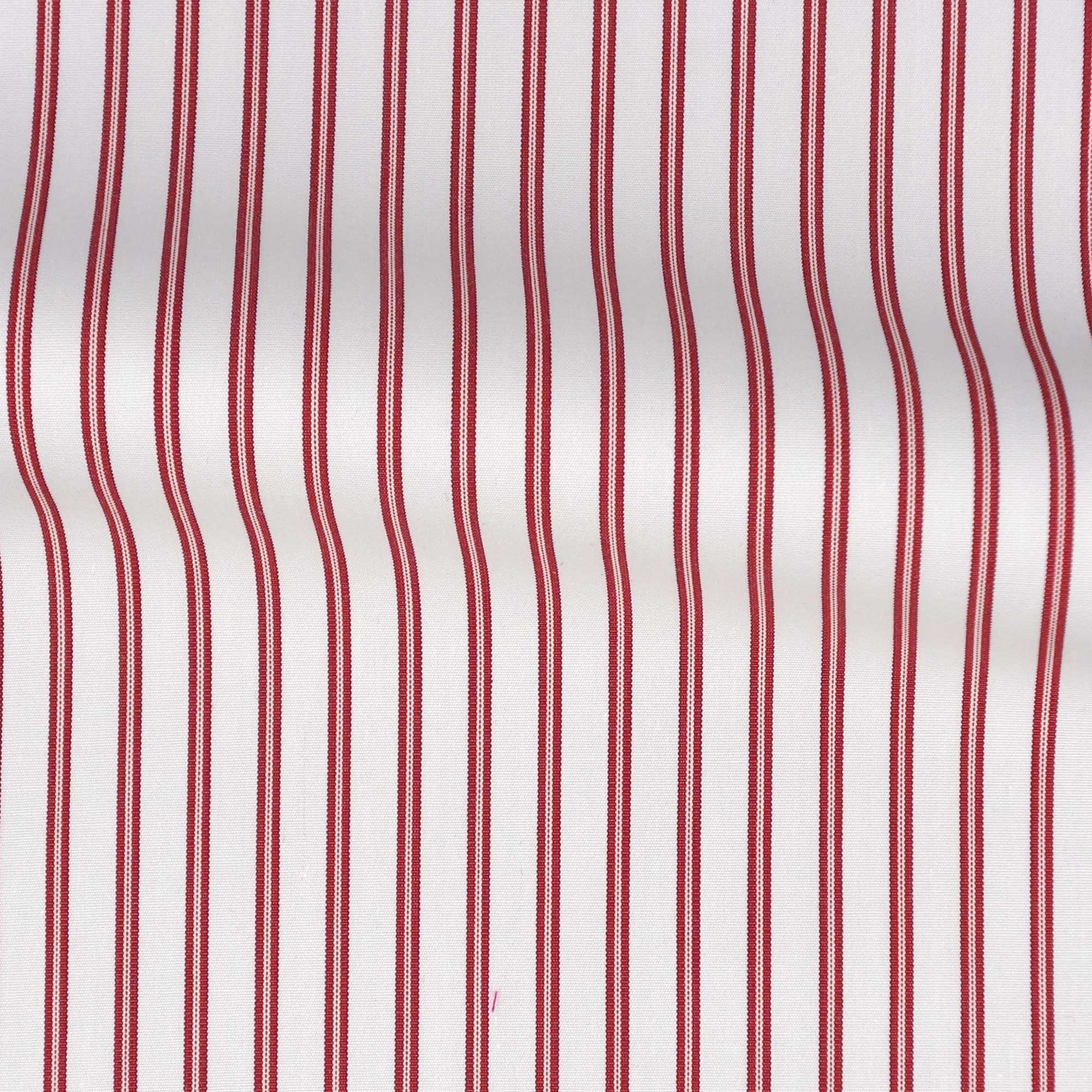 Poplin Stripes Red