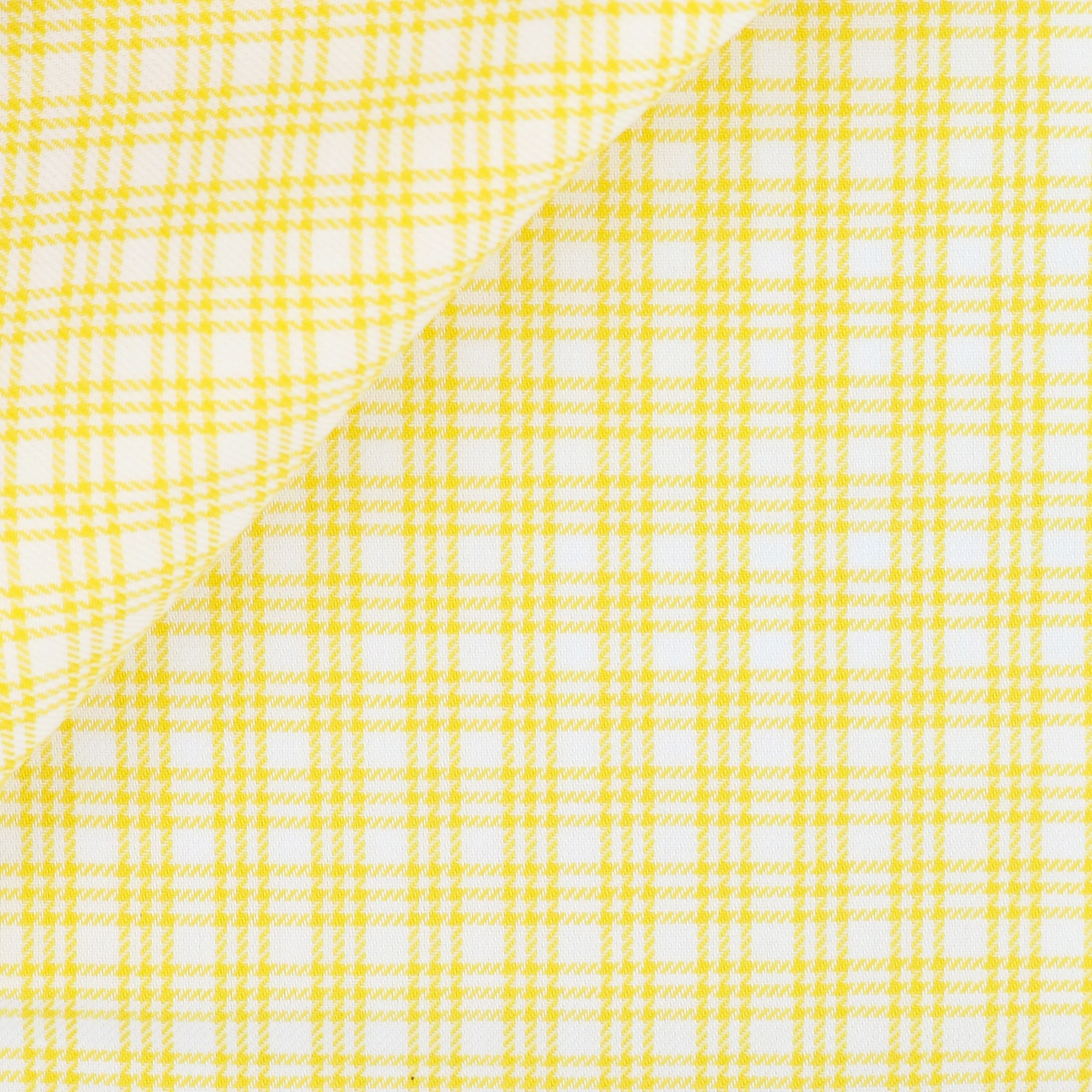 Twill Check Pattern Yellow
