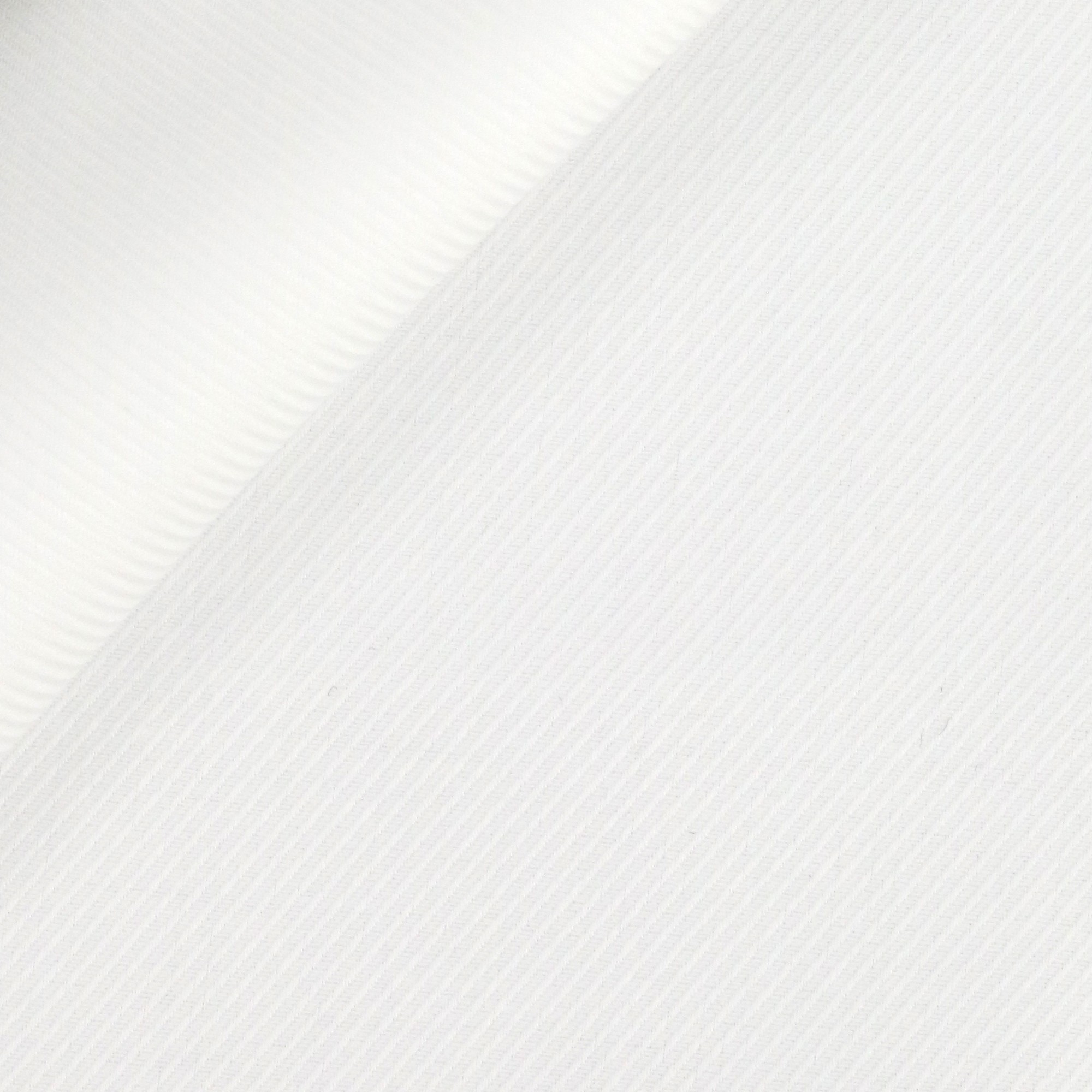 Twill Plain White
